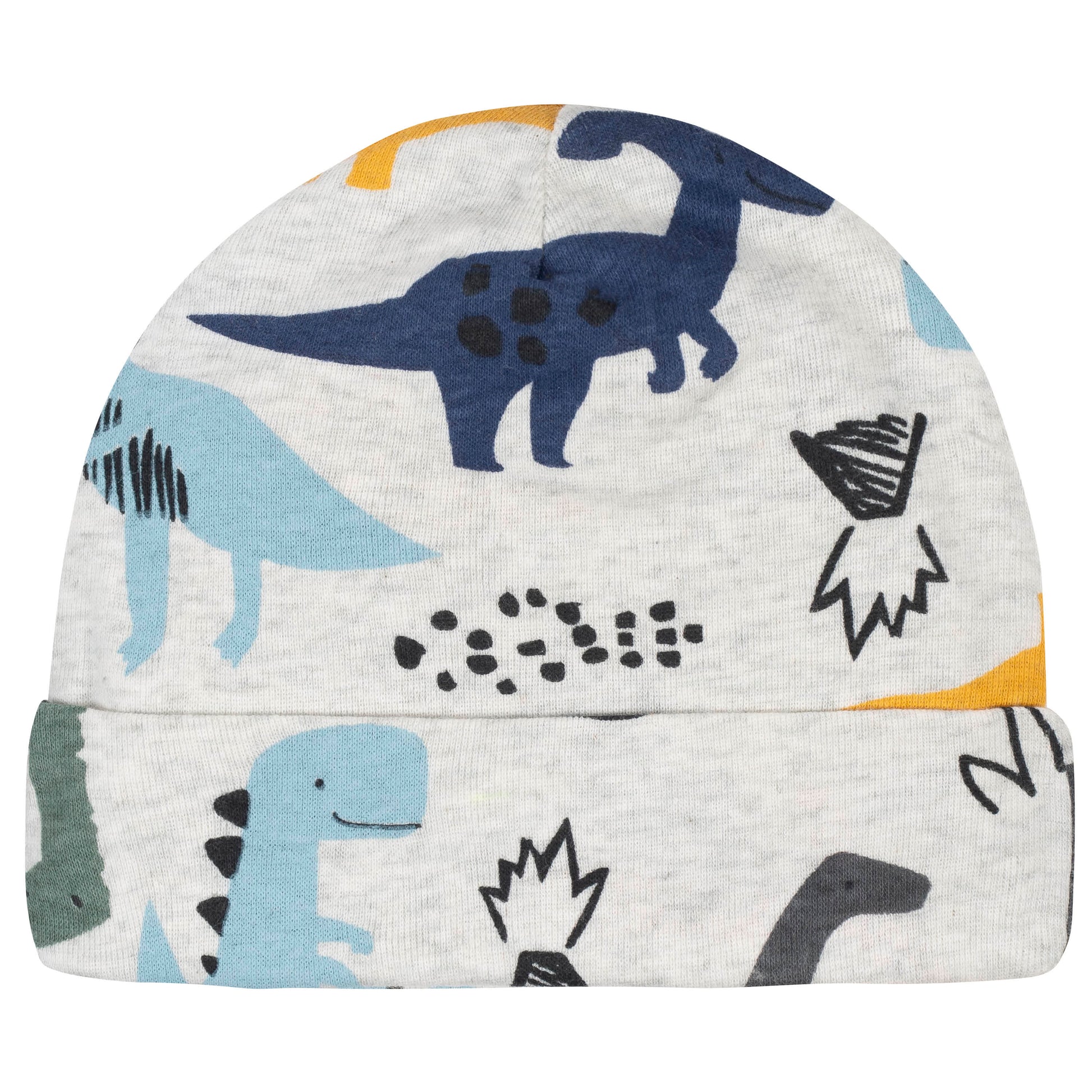 5-Pack Baby Boys Dino Caps-Gerber Childrenswear