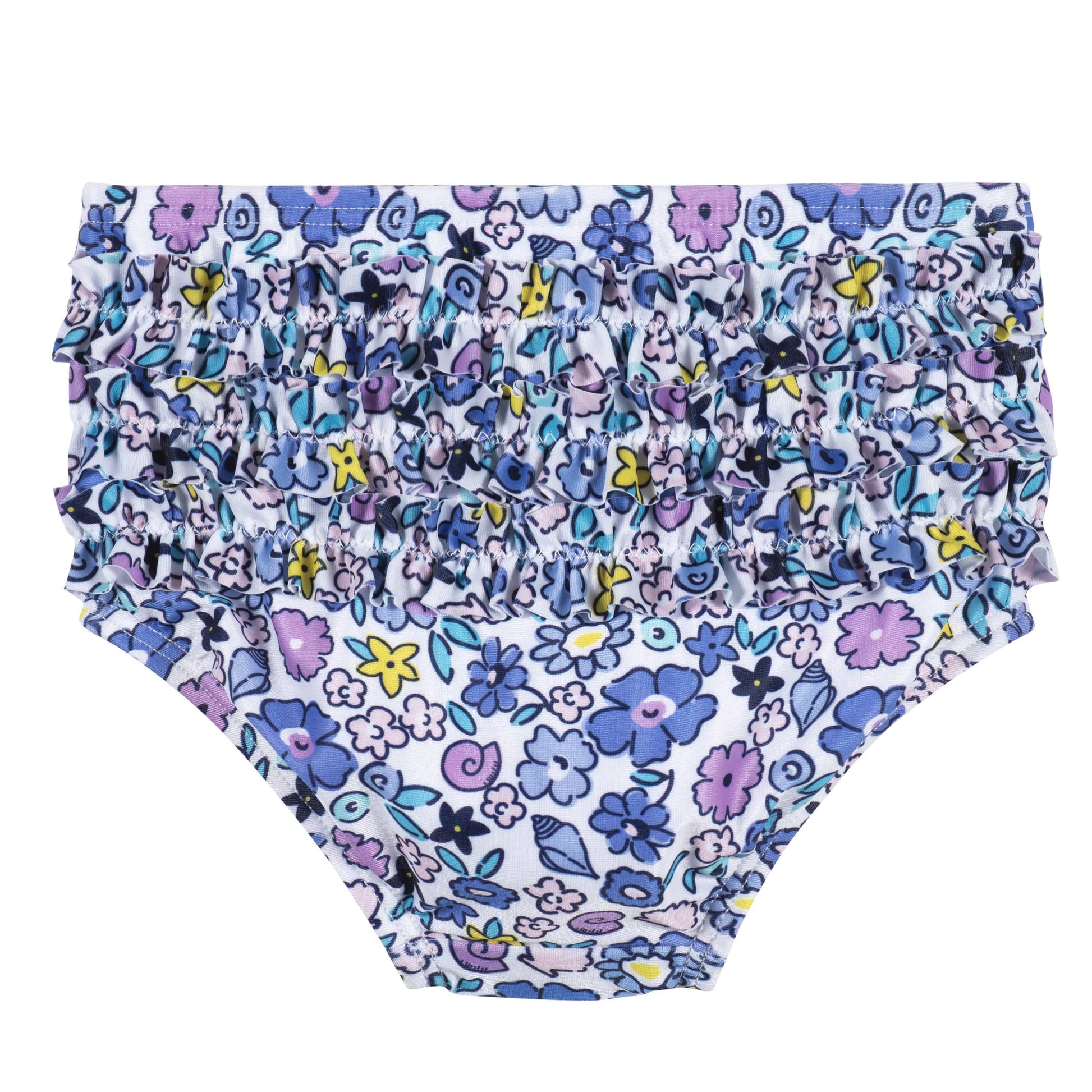 2-Piece Baby & Toddler Girls Vacation Vibes Rash Guard & Swim Bottoms Set-Gerber Childrenswear