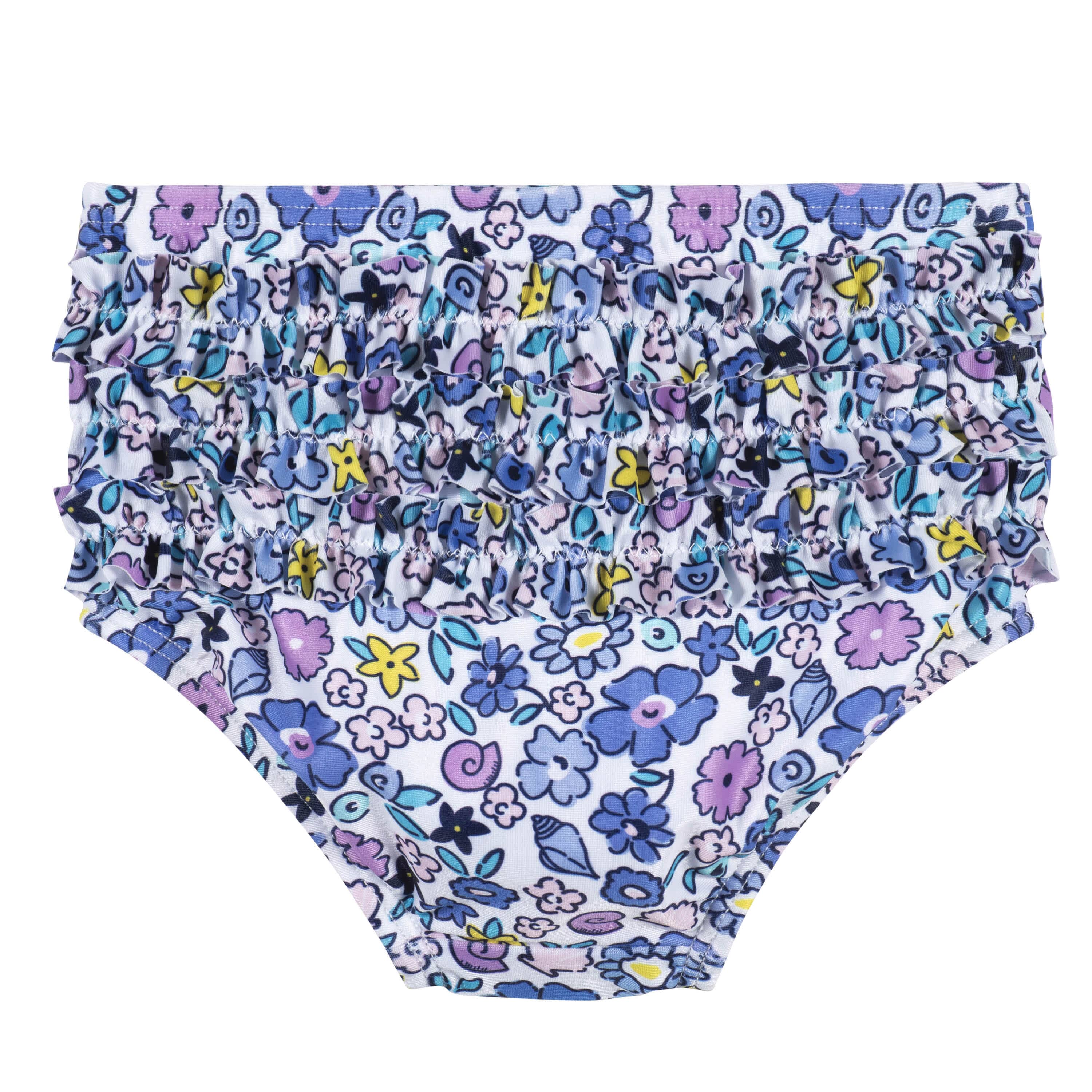 2-Piece Baby & Toddler Girls Vacation Vibes Rash Guard & Swim Bottoms Set-Gerber Childrenswear