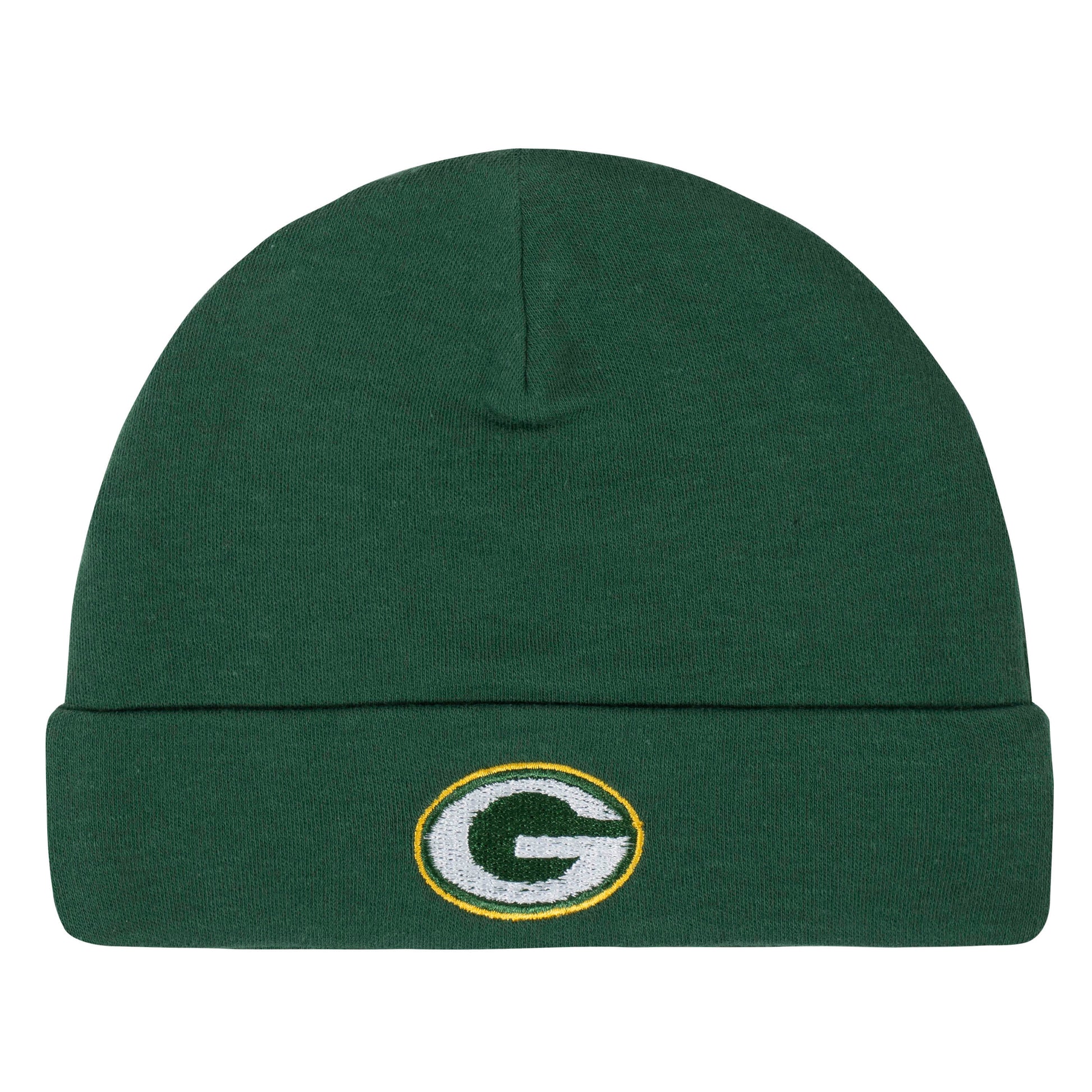 Green Bay Packers 3-Piece Baby Boys Bodysuit, Pant, and Cap Set-Gerber Childrenswear