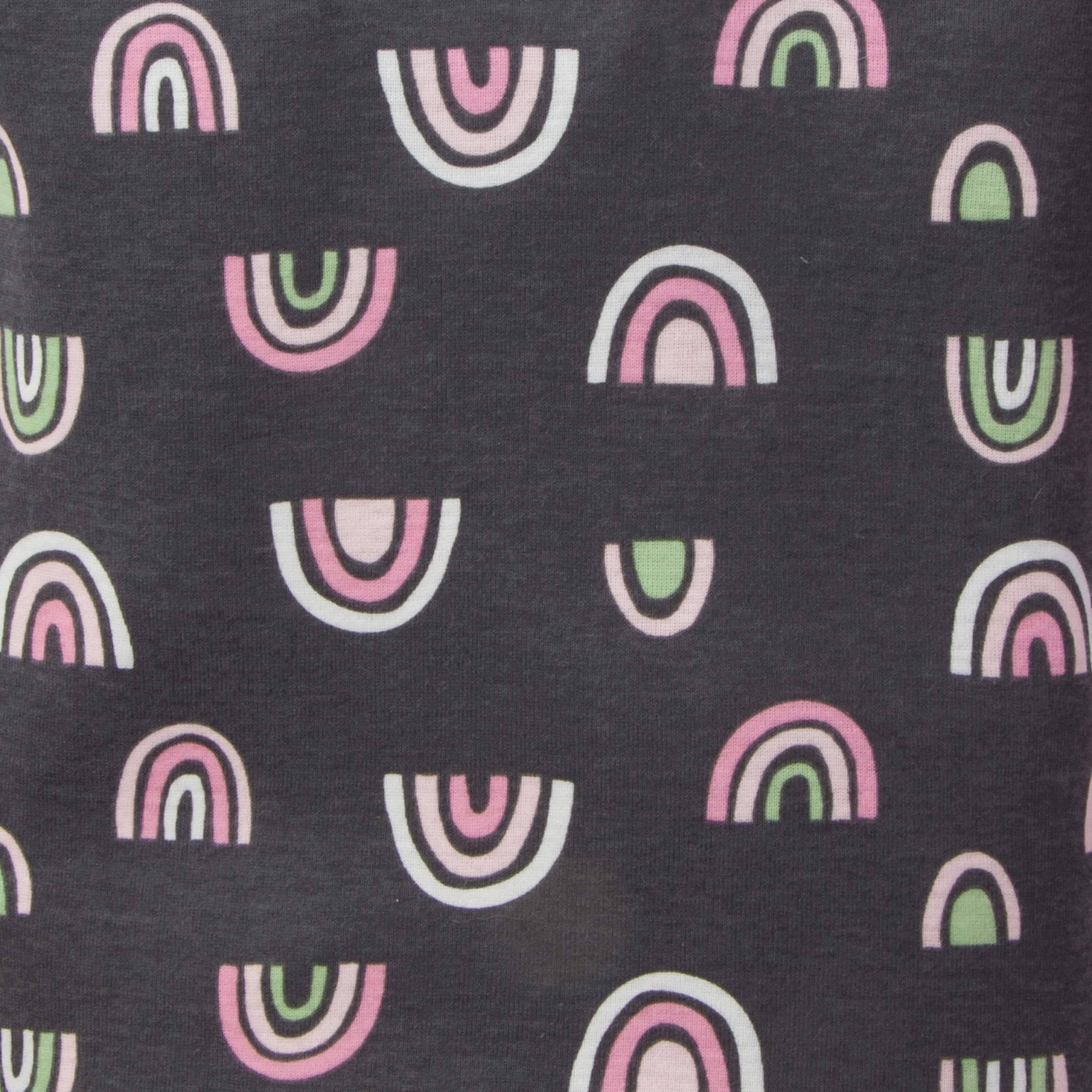 4-Piece Infant & Toddler Girls Rainbow Snug Fit Cotton Pajamas-Gerber Childrenswear