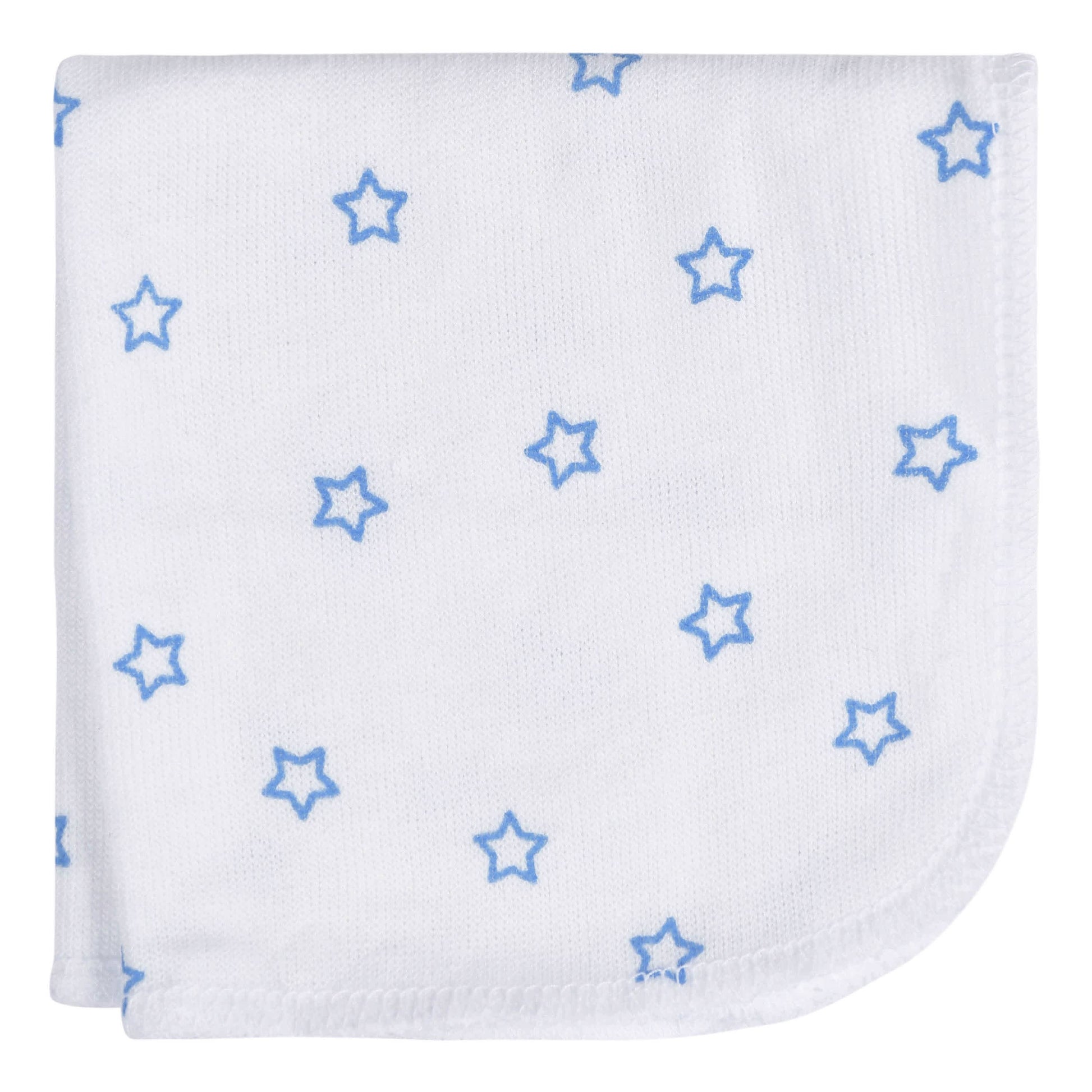 4-Pack Baby Boys Stars Washcloths