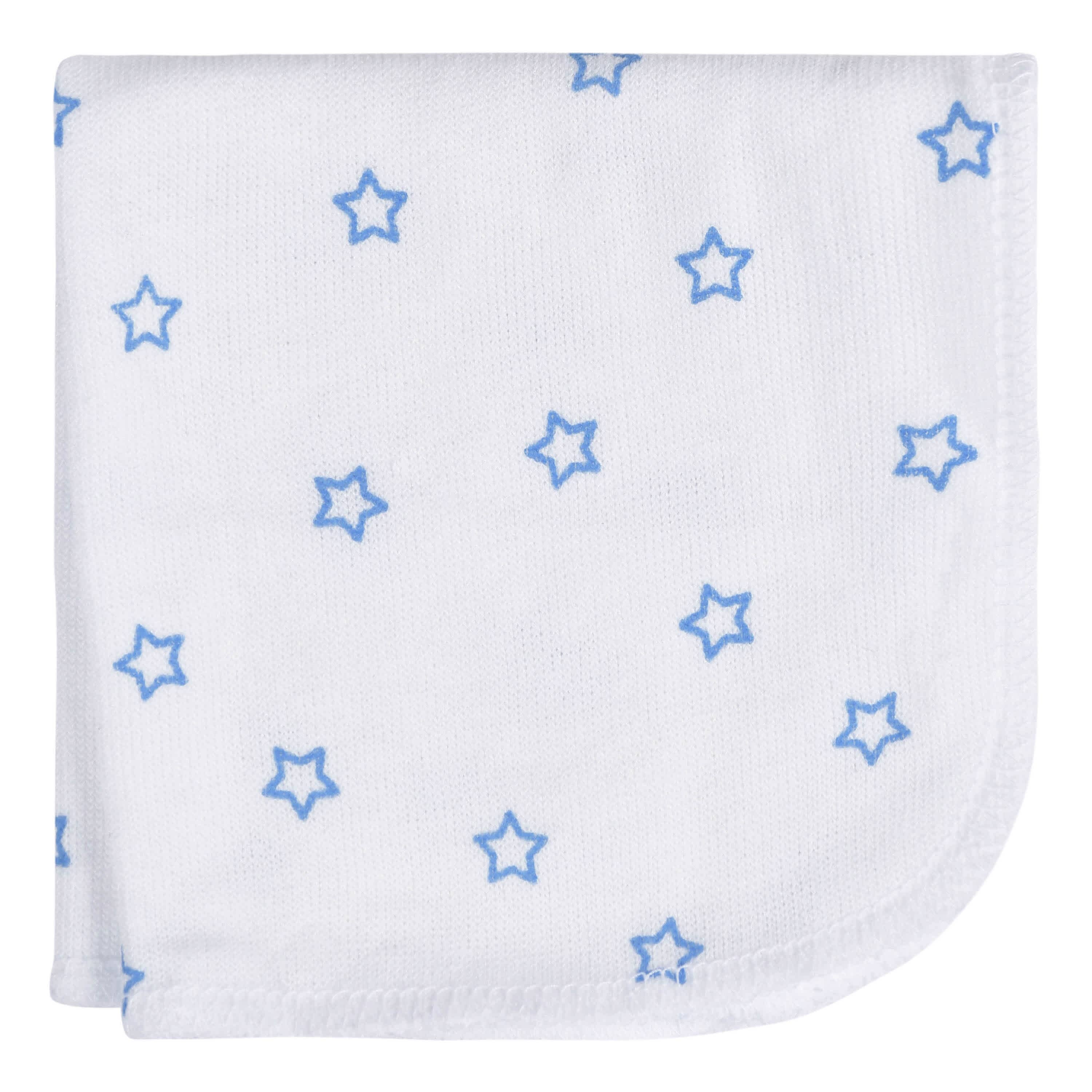 4-Pack Baby Boys Stars Washcloths