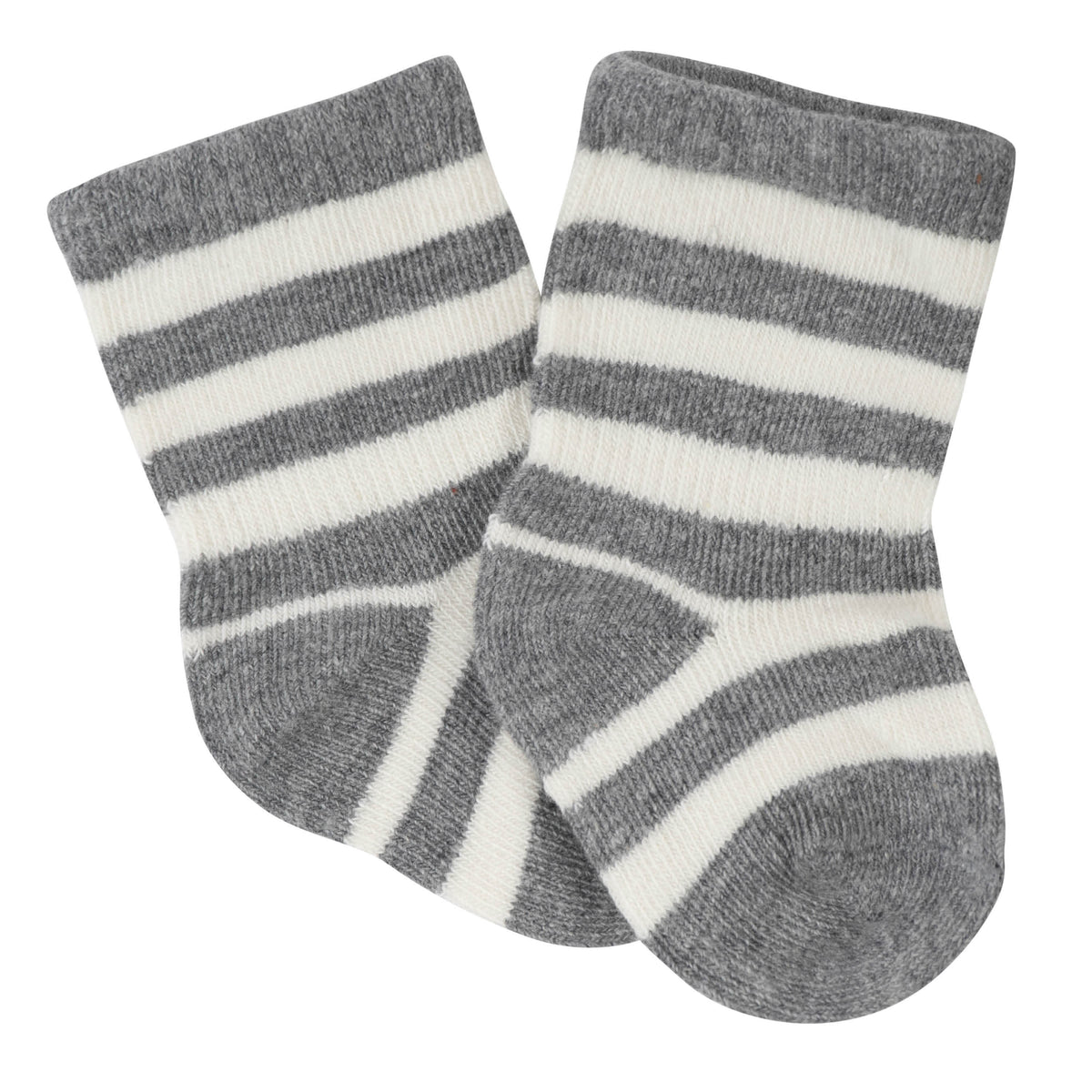 6-Pack Baby Boys Dino Wiggle-Proof™ Jersey Crew Socks-Gerber Childrenswear