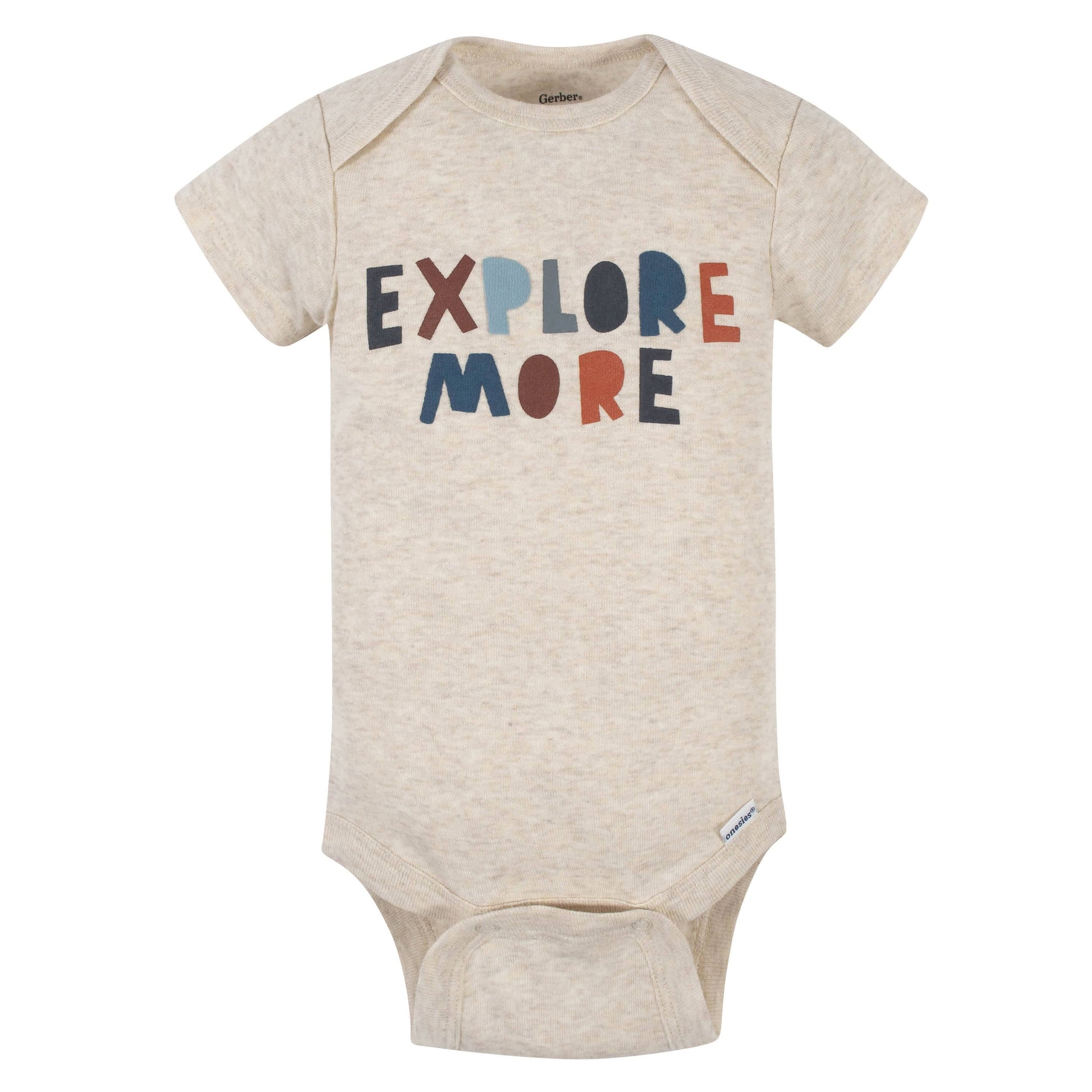 5-Pack Baby Boys Fox Short Sleeve Onesies® Bodysuits-Gerber Childrenswear