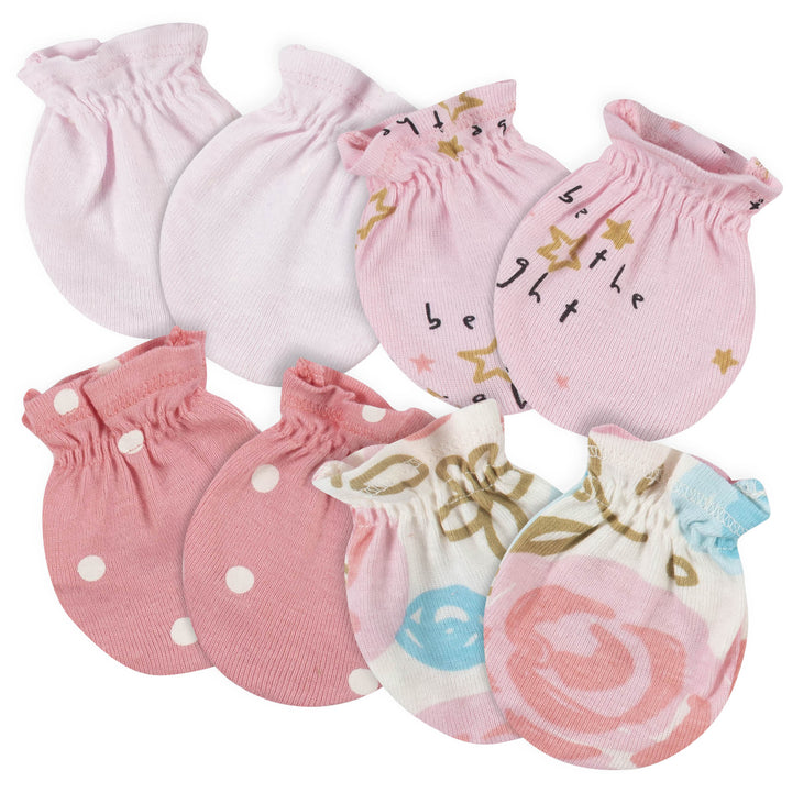 16-Piece Baby Girls Princess Gown, Mitten, Cap, & Sock Set-Gerber Childrenswear