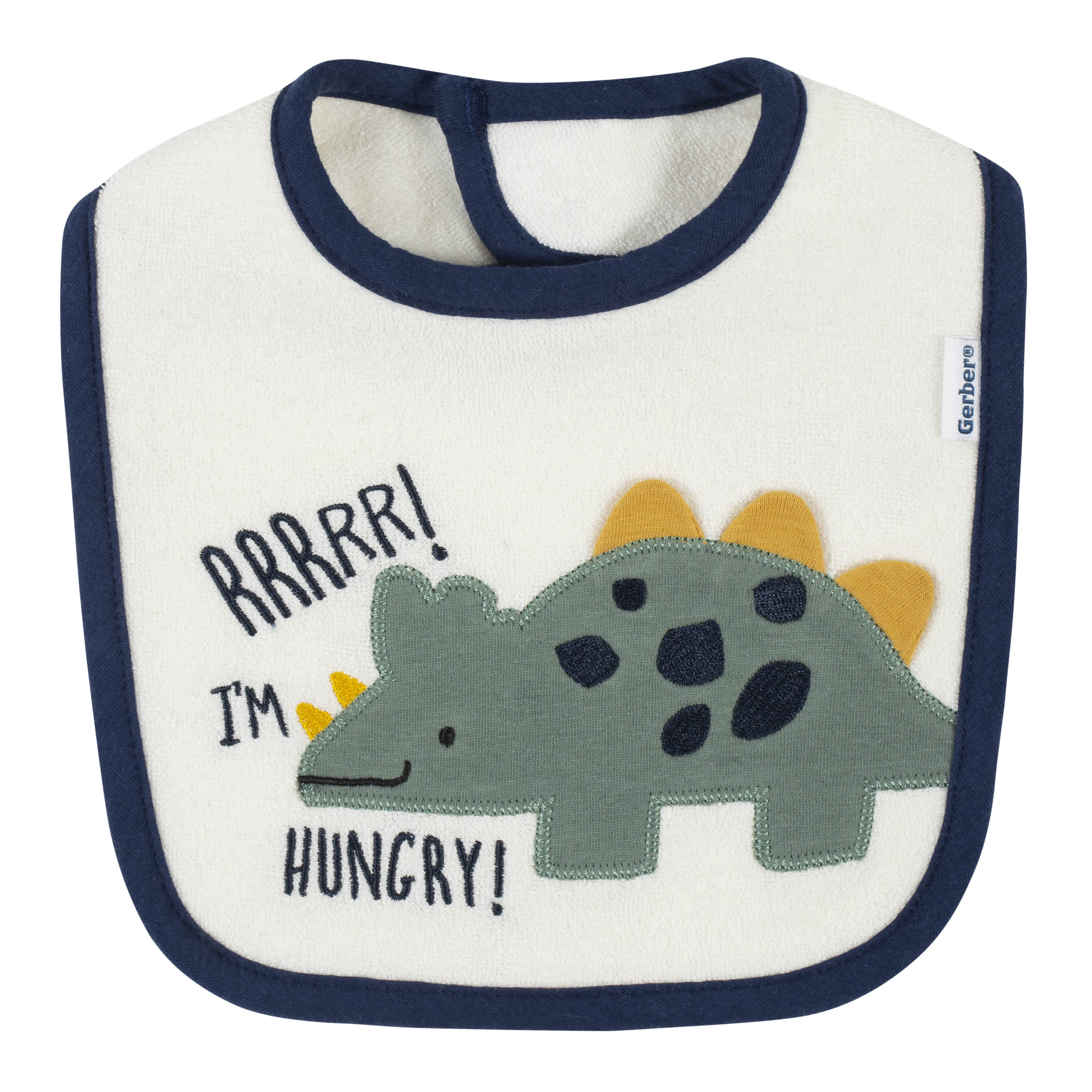 4-Pack Baby Boys Dino Bibs-Gerber Childrenswear