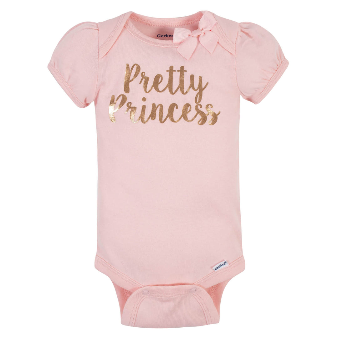 5-Piece Baby Girls Love You Onesies® Bodysuits & Pants Set