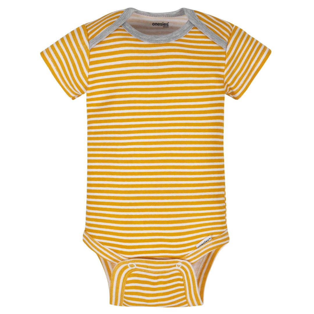 8-Pack Baby Boys Taco Onesies® Brand Bodysuits-Gerber Childrenswear