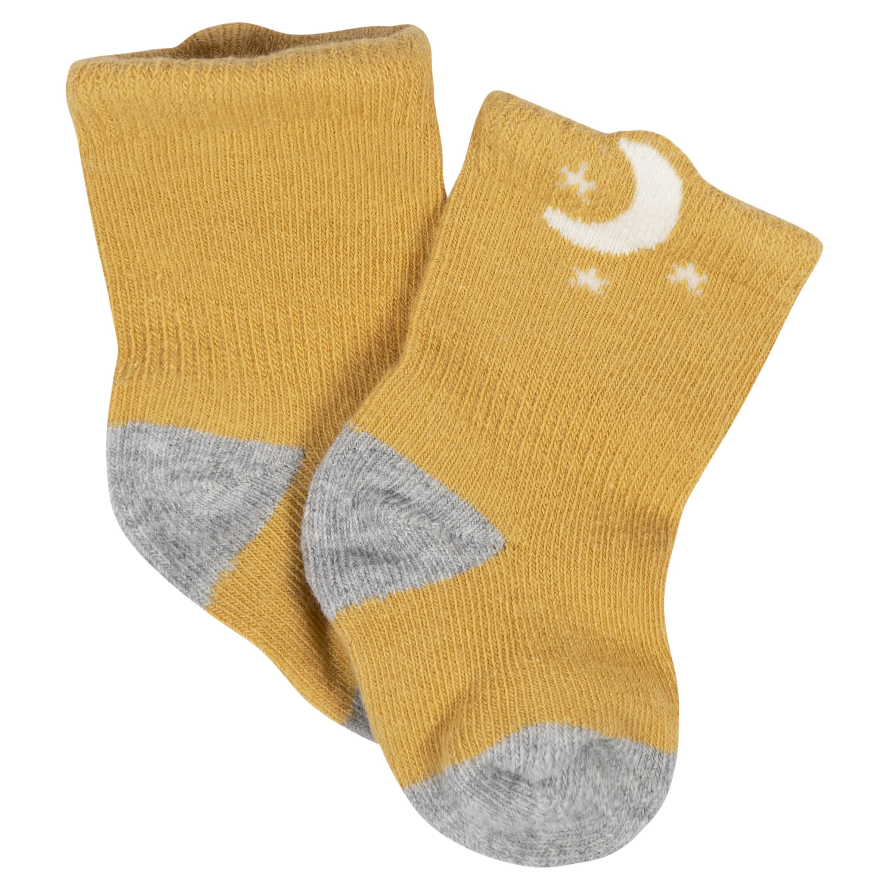 8-Pack Baby Neutral Southwest Jersey Wiggle Proof® Socks