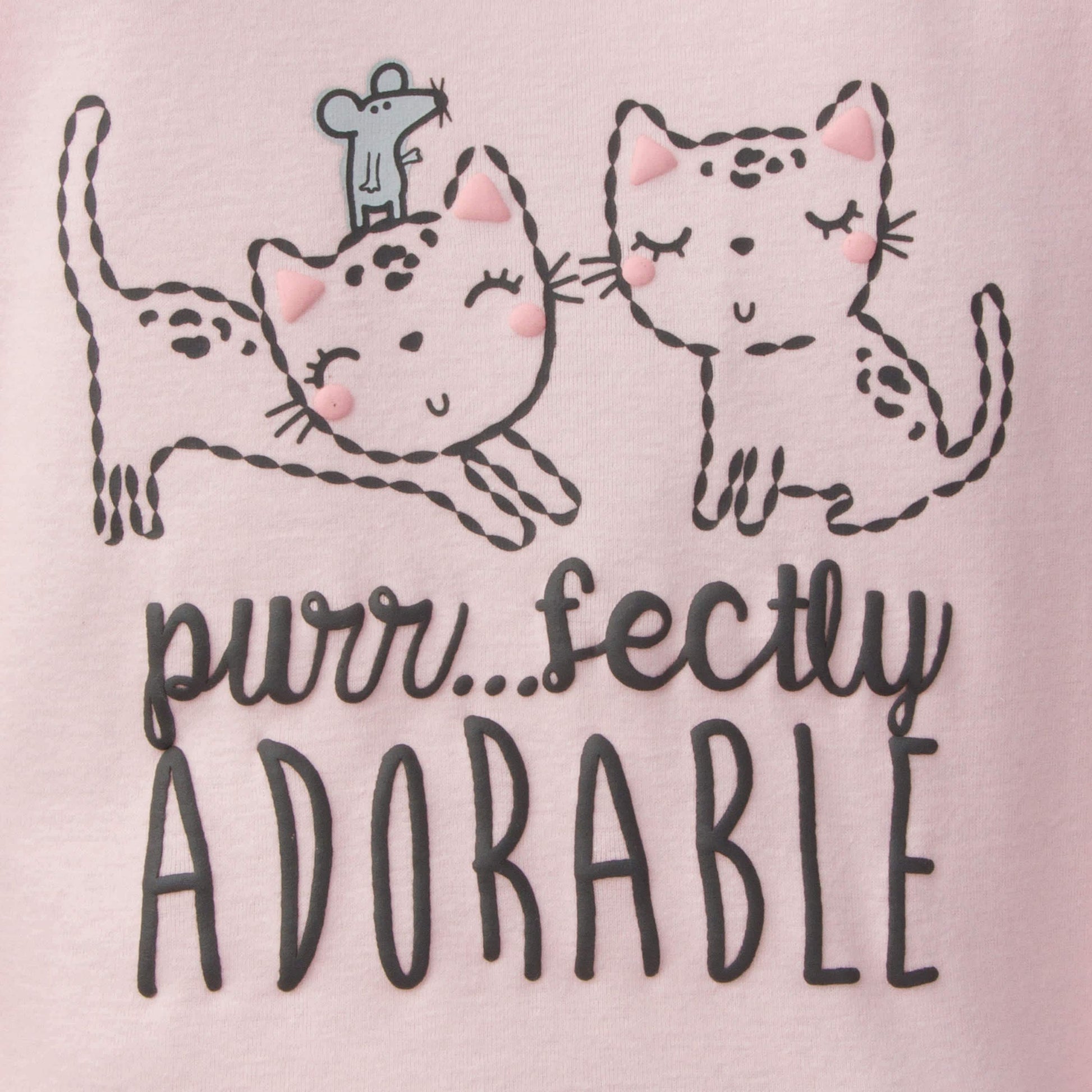 4-Piece Infant & Toddler Girls Leopard Snug Fit Cotton Pajamas-Gerber Childrenswear