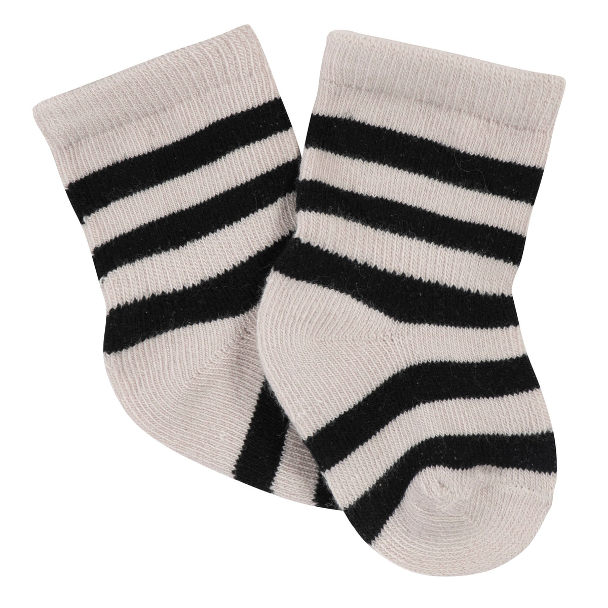 6-Pack Baby Boys Dino Wiggle-Proof™ Jersey Crew Socks-Gerber Childrenswear