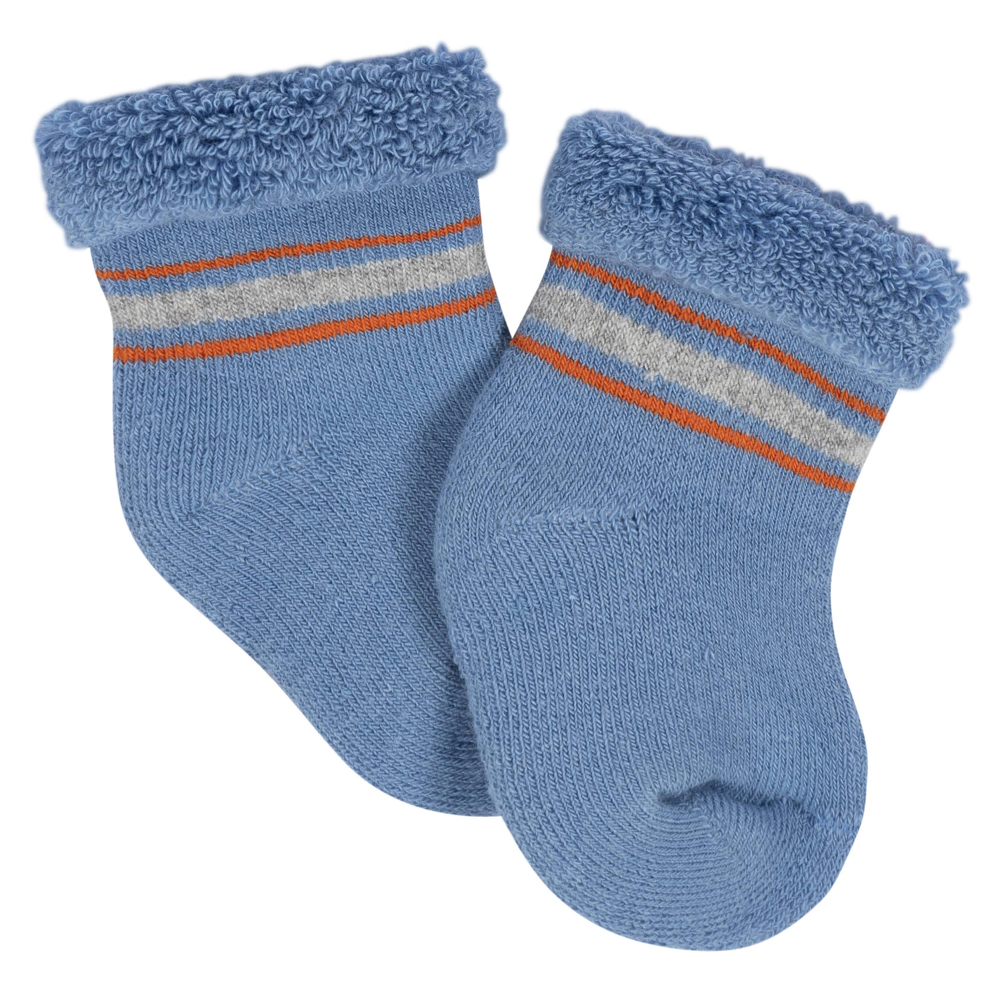 12-Pack Baby Boys Space Terry Wiggle Proof® Socks
