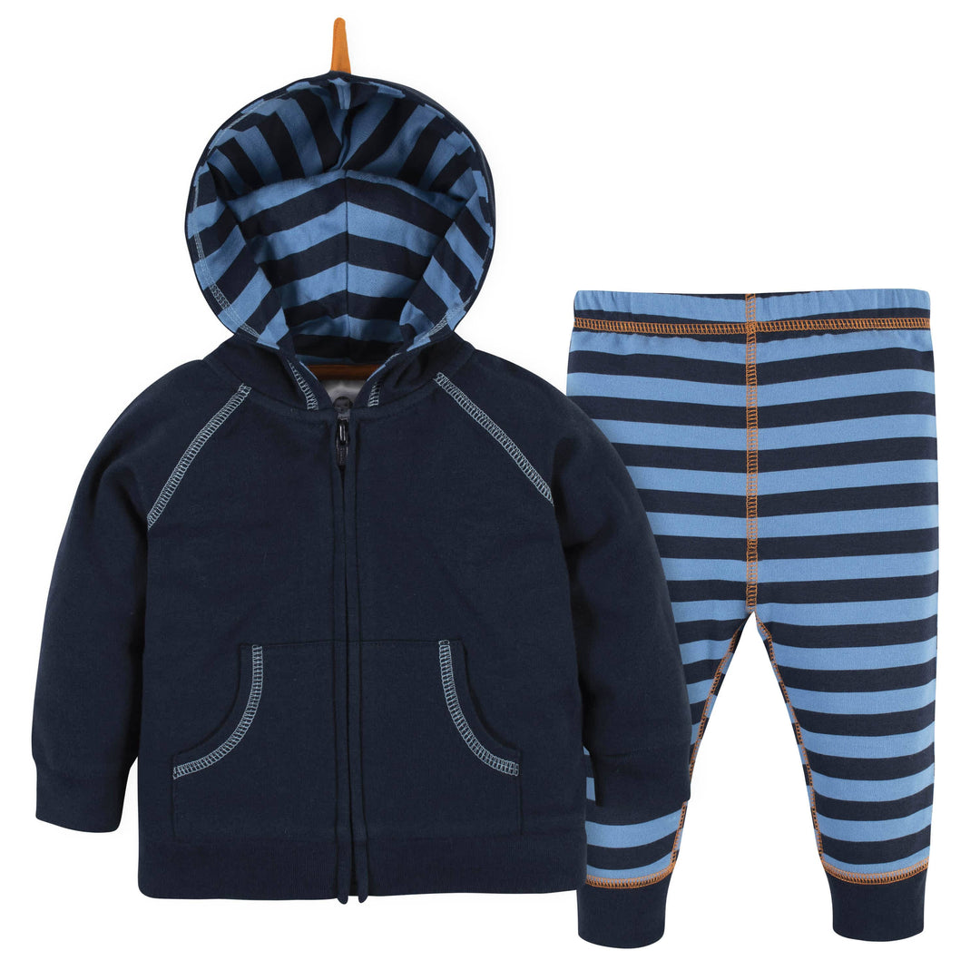 2-Piece Baby & Toddler Boys Dino-Mite Hoodie & Active Pant Set-Gerber Childrenswear
