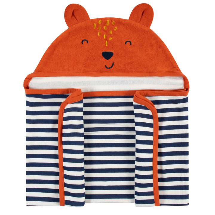 Boys Fox Bath Wrap-Gerber Childrenswear