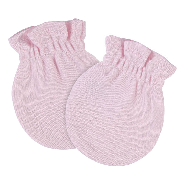 12-Pack Baby Neutral Pink, Gray, & White No Scratch Mittens-Gerber Childrenswear