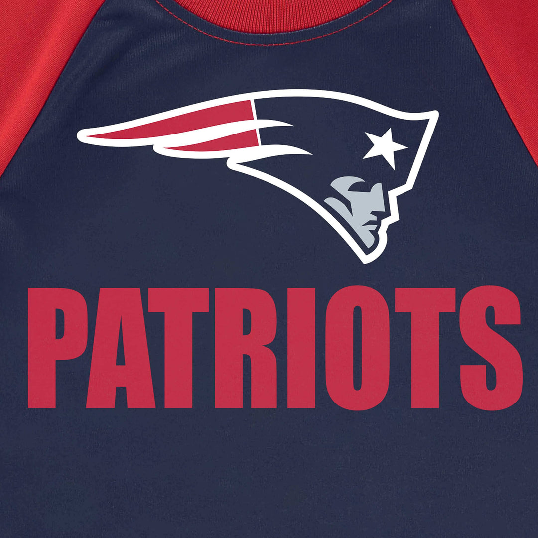 New England Patriots Baby Boys Short Sleeve Tee Shirt-Gerber Childrenswear
