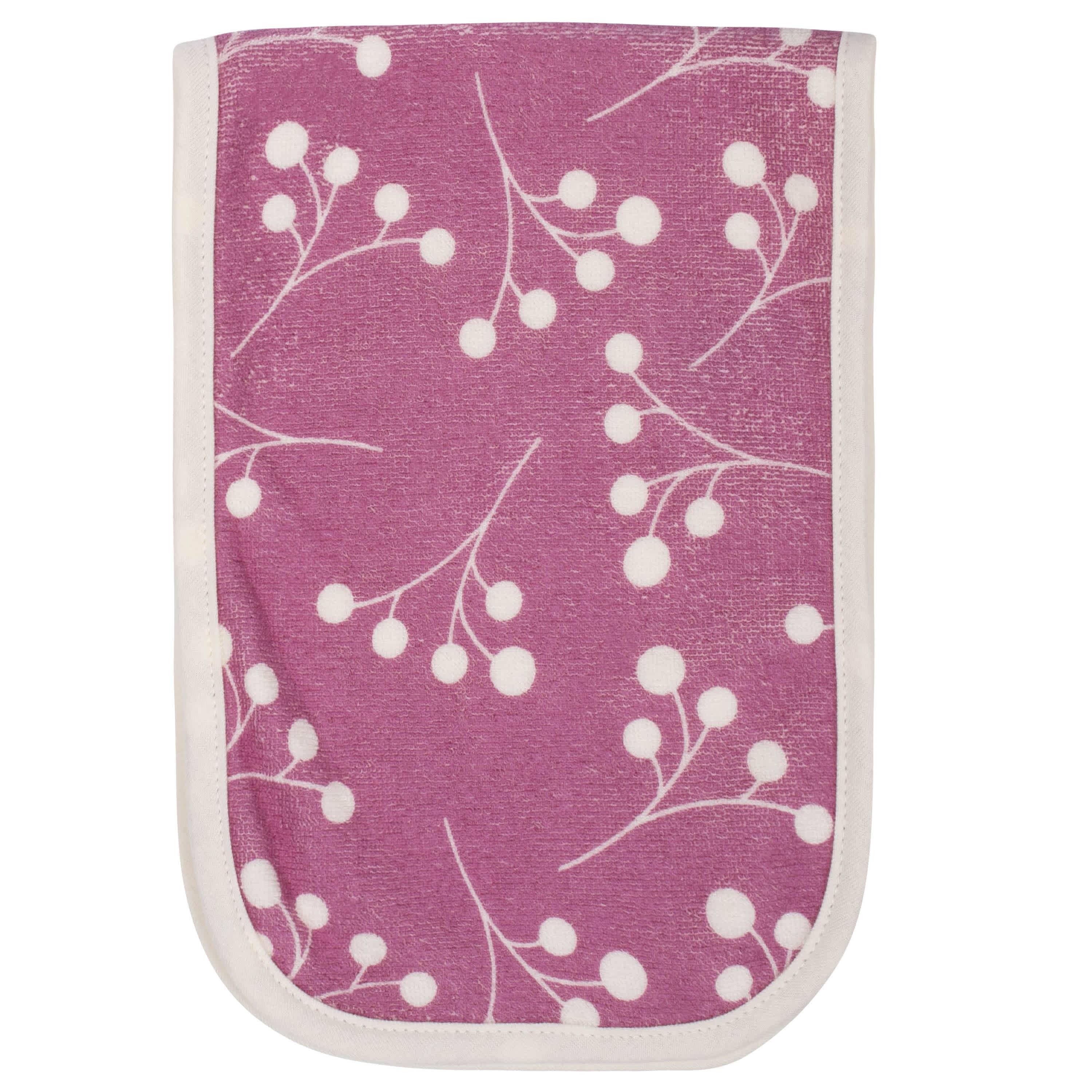 4-Pack Baby Girls Comfy Stretch Ducklings Burp Cloths-Gerber Childrenswear