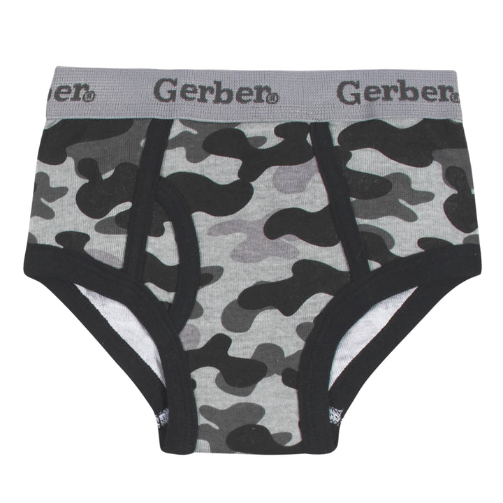 7-Pack Toddler Boys Underwear, Camo Briefs-Gerber Childrenswear