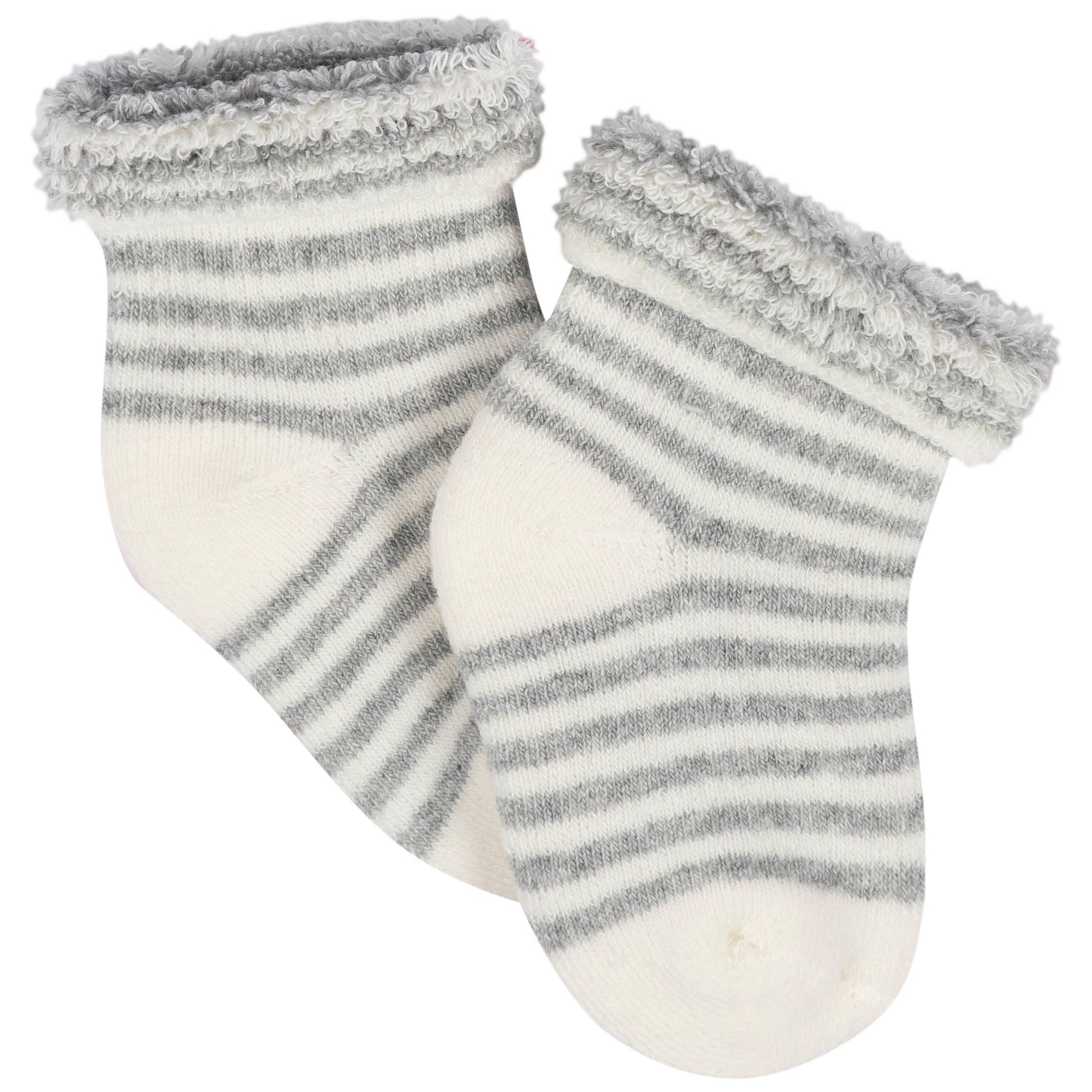 12-Pack Baby Neutral Happy Veggies Terry Wiggle Proof® Socks