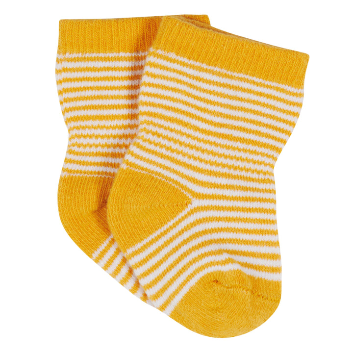 12-Pack Baby & Toddler Boys Construction Zone Jersey Crew Wiggle Proof® Socks
