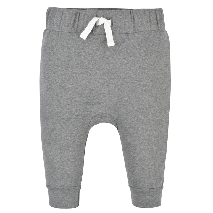 2-Pack Baby Neutral Comfy Stretch Gray & Black Pants-Gerber Childrenswear