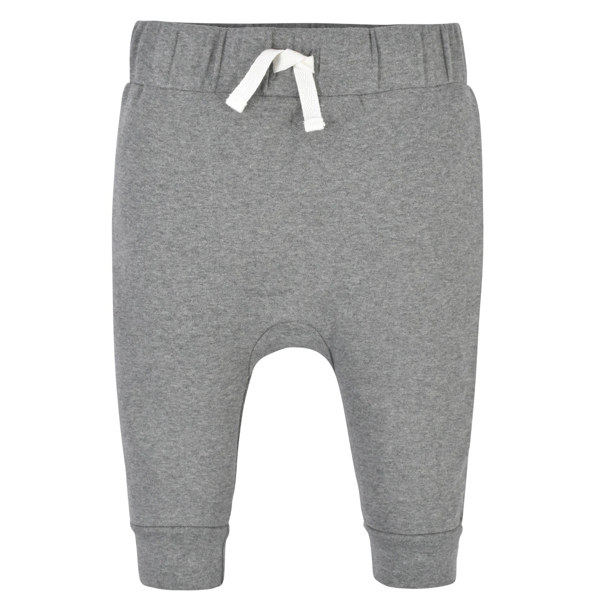 2-Pack Baby Neutral Comfy Stretch Gray & Black Pants-Gerber Childrenswear