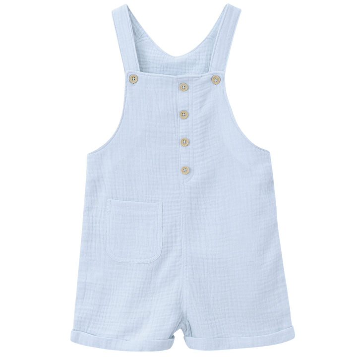Infant & Toddler Boys Blue Gauze Shortall-Gerber Childrenswear
