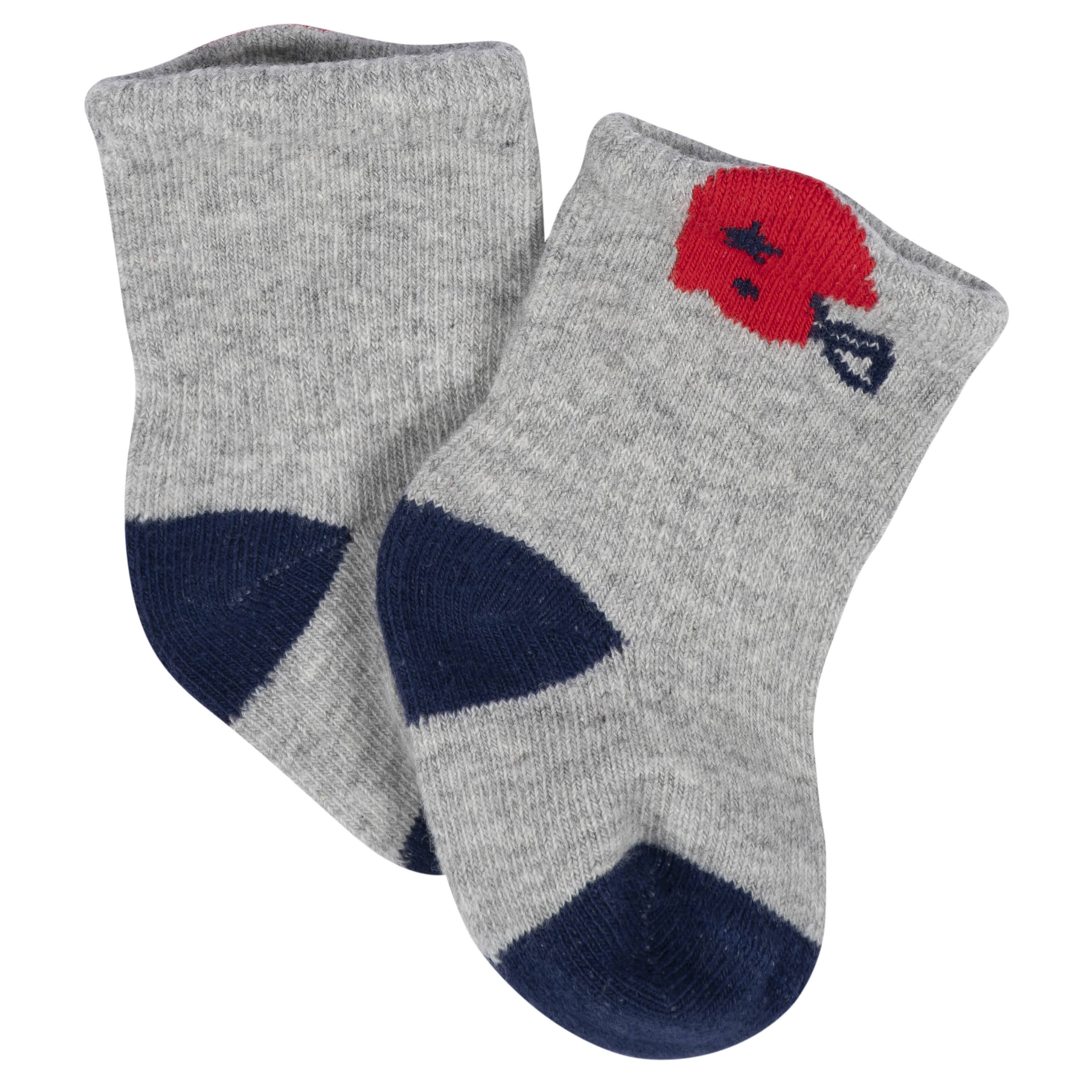 8-Pack Baby Boys Sports Jersey Wiggle Proof® Socks