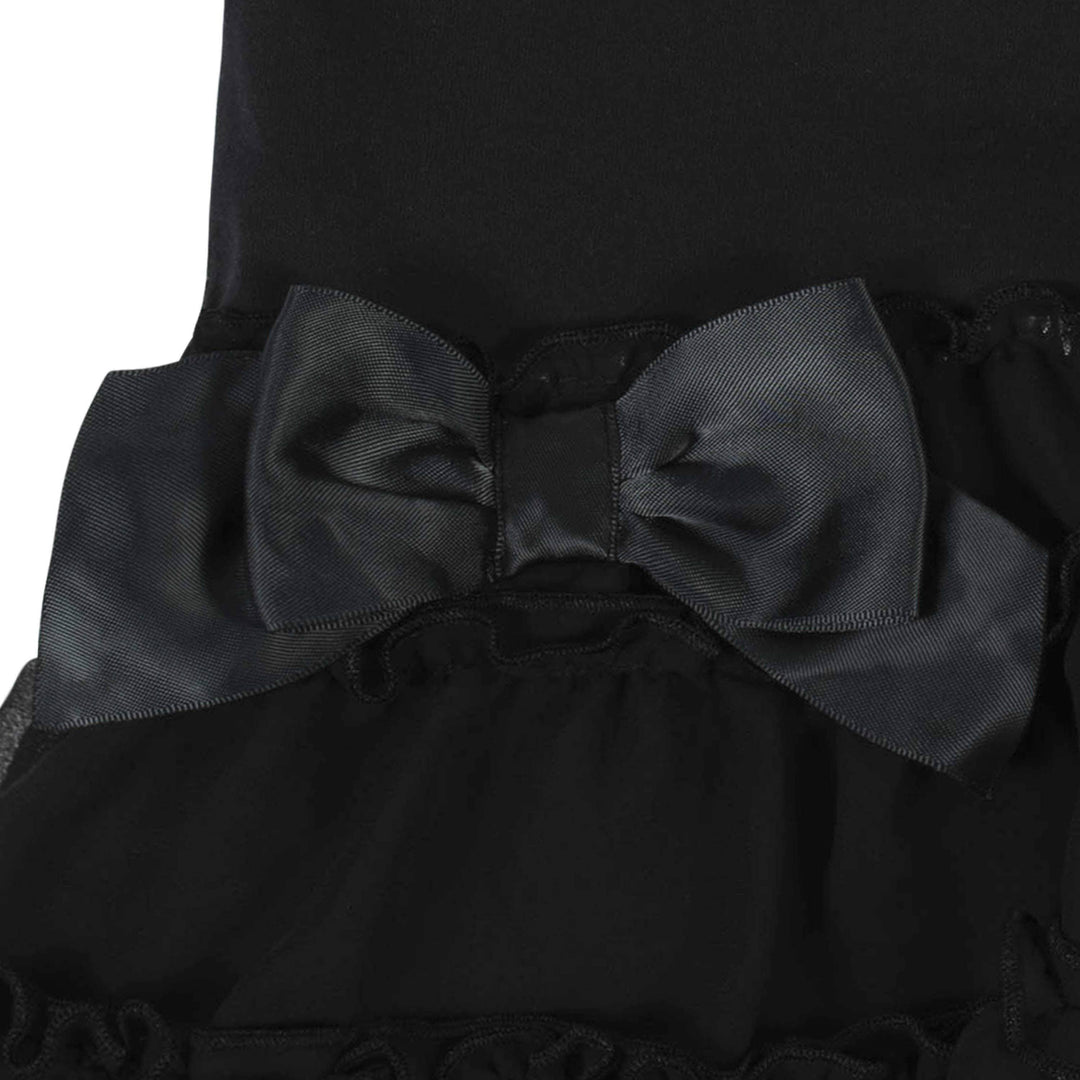Black Dress Bodysuit with Tutu Skirt-Gerber Childrenswear