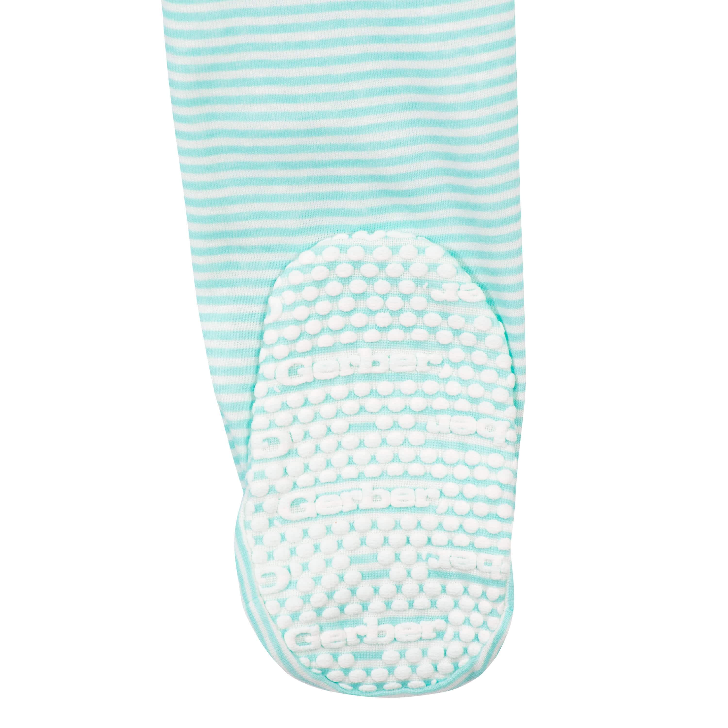 4-Pack Baby & Toddler Girls Llamas & Love Snug Fit Footed Cotton Pajamas-Gerber Childrenswear