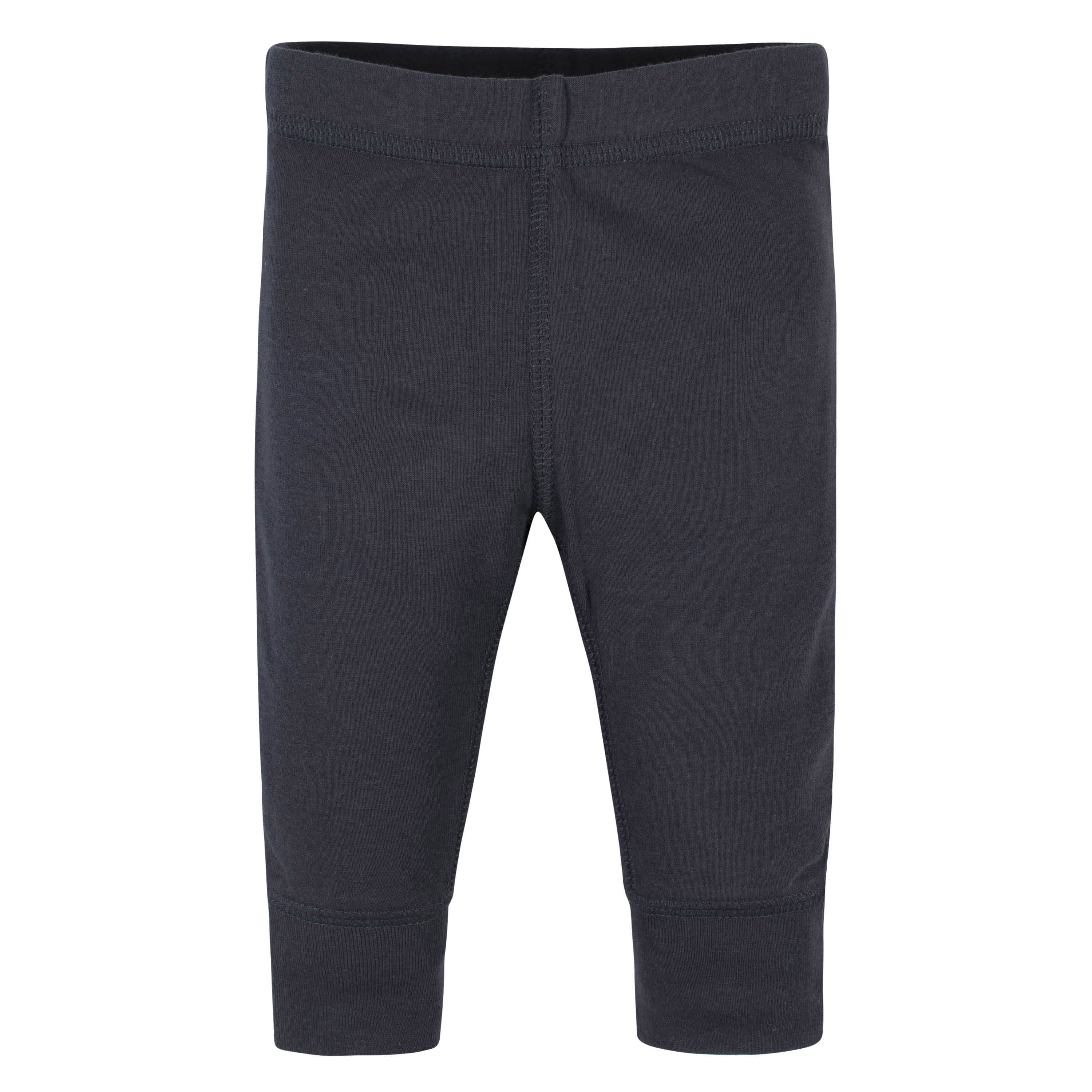 3-Pack Baby Neutral Blue, Oatmeal, & Charcoal Pants-Gerber Childrenswear