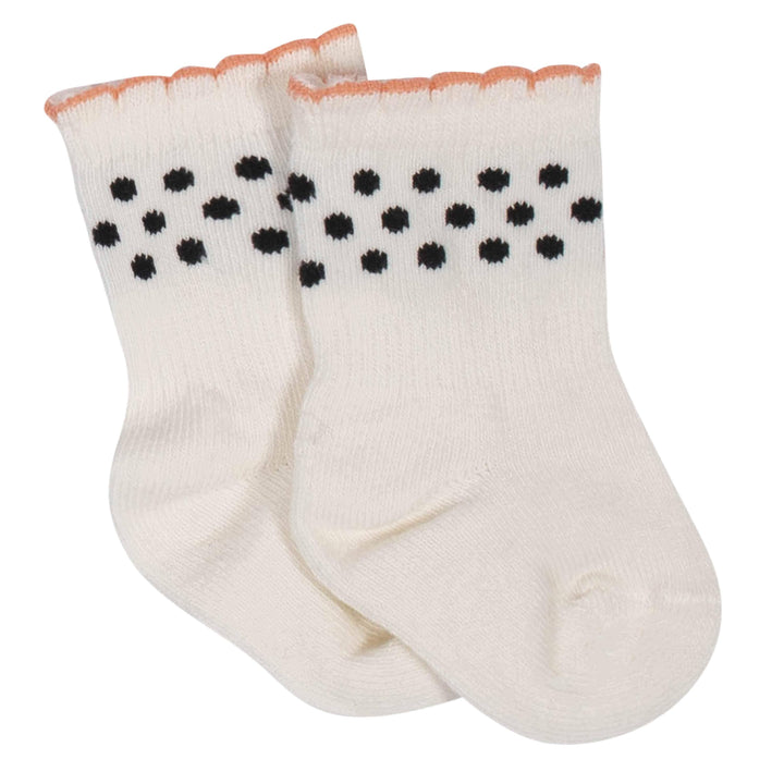 6-Pack Baby Girls Comfy Stretch Flower Pot Wiggle-Proof™ Socks-Gerber Childrenswear