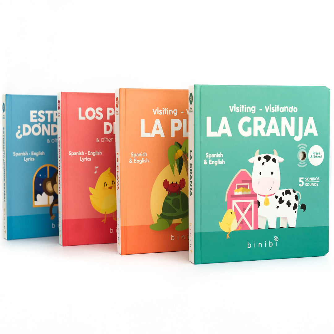 binibi "Visiting - Visitando La Granja" Bilingual Book