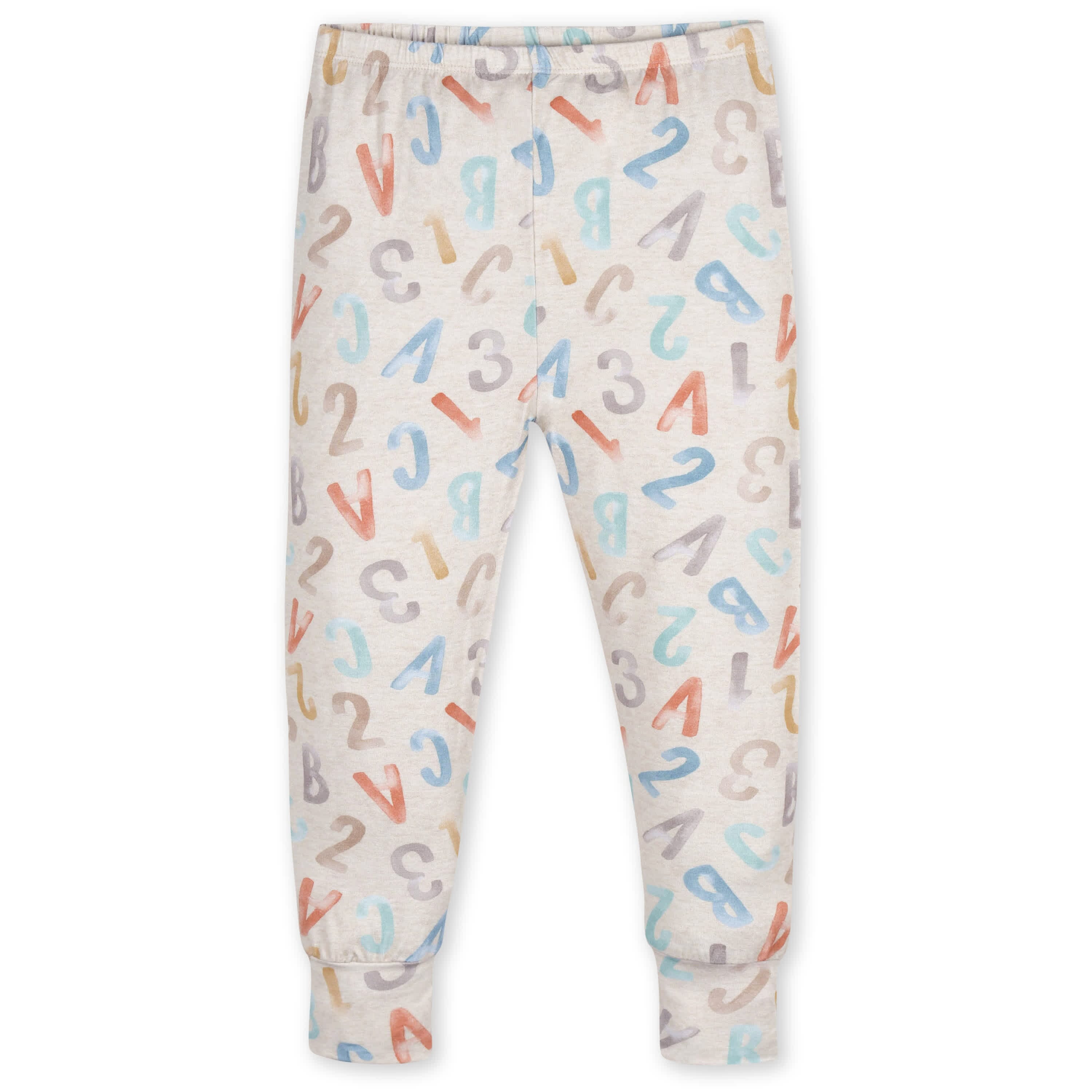 2-Piece Infant & Toddler ABC Buttery-Soft Viscose Made from Eucalyptus Snug Fit Pajamas