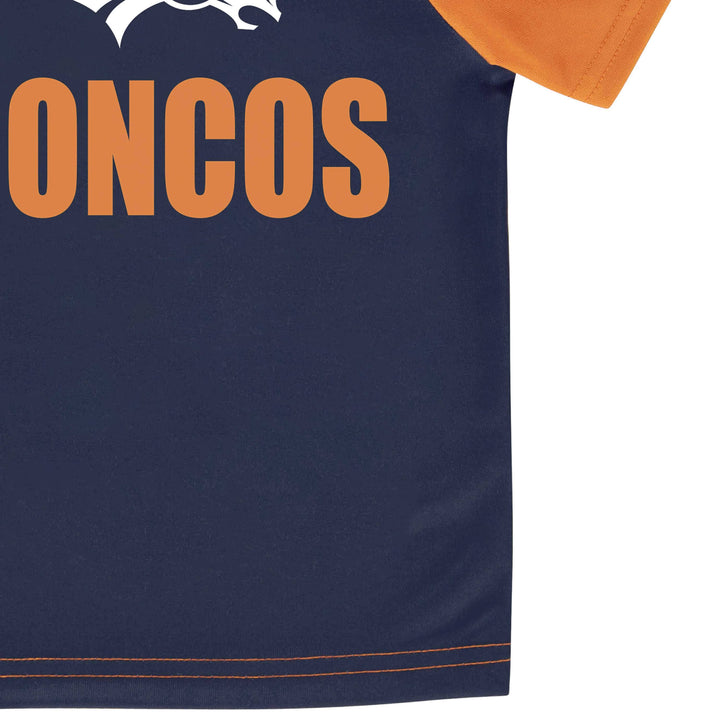 Denver Broncos Baby Boys Short Sleeve Tee Shirt-Gerber Childrenswear
