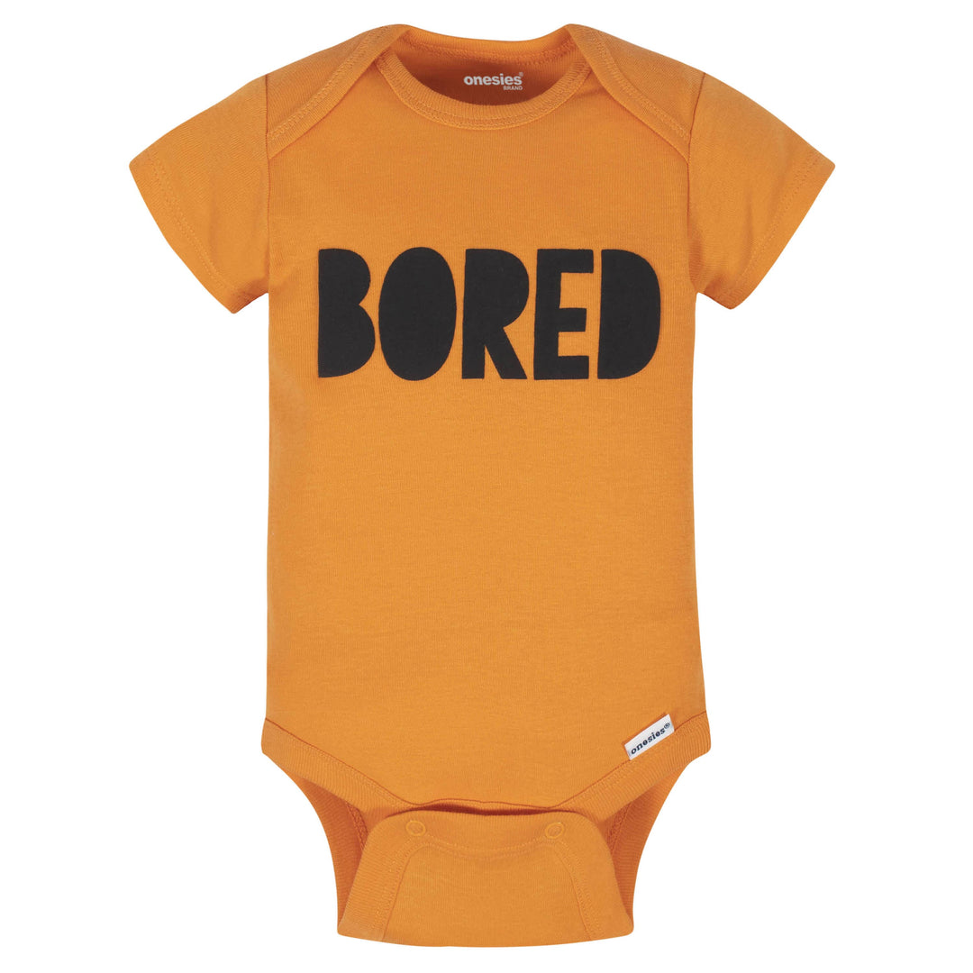 8-Pack Funny Baby Onesies® Brand Bodysuits-Gerber Childrenswear