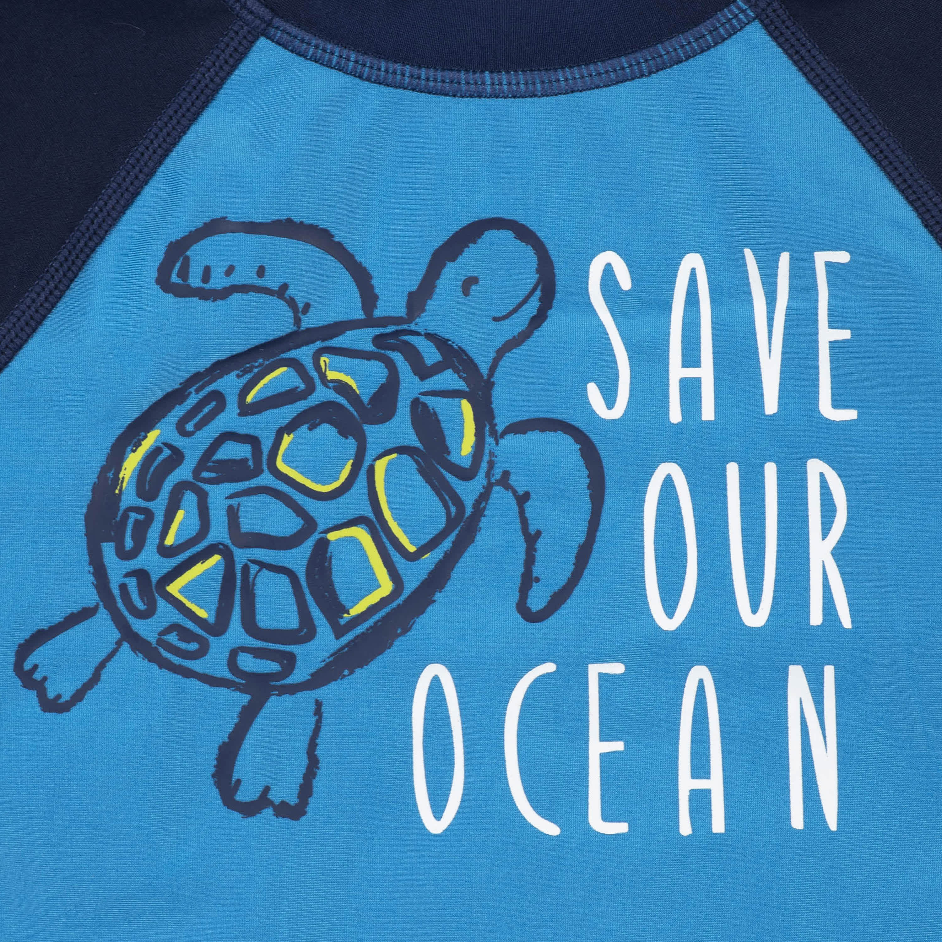 2-Piece Baby & Toddler Boys Sea Friends Rash Guard & Swim Trunks Set-Gerber Childrenswear