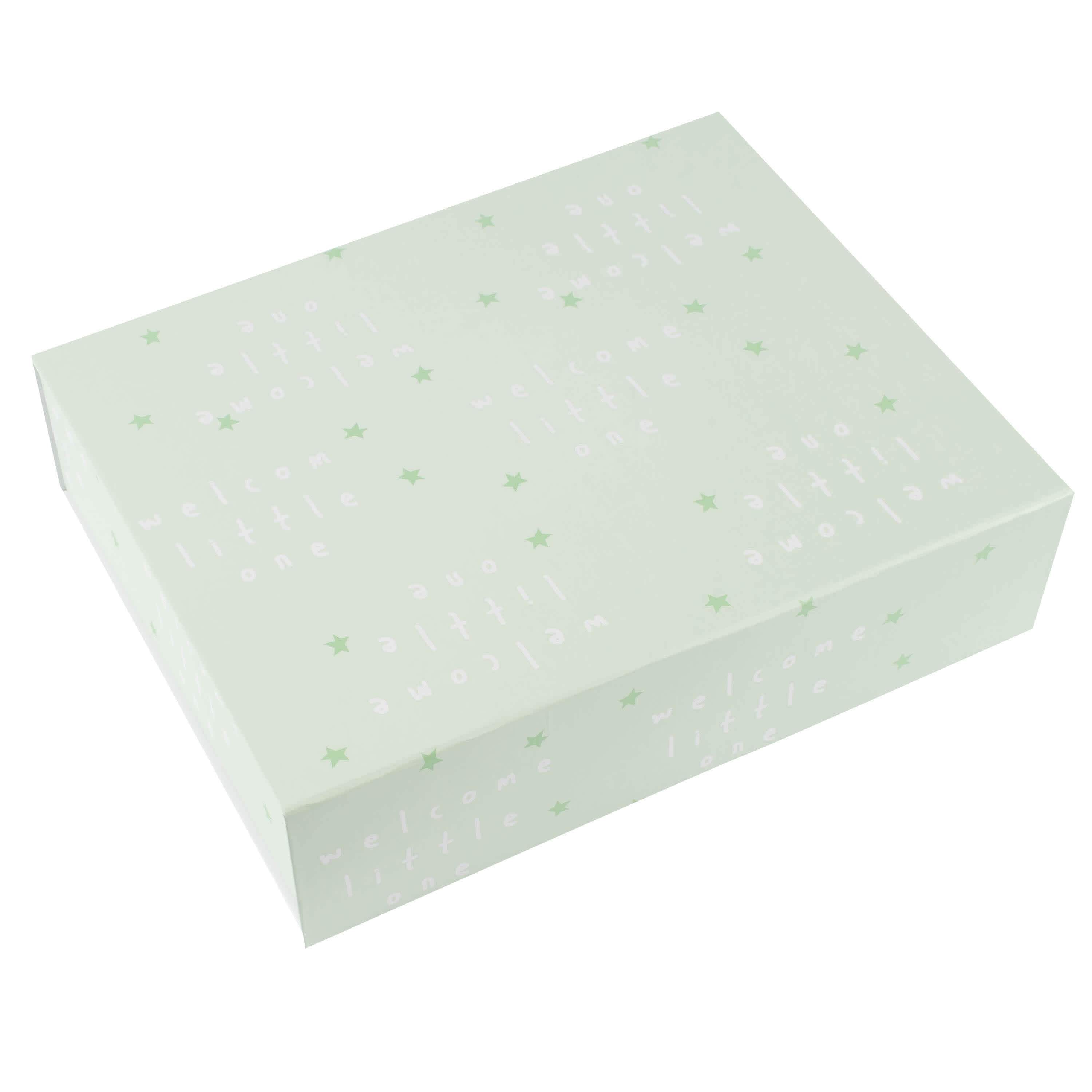 Green "Welcome Little One" Deluxe Gift Box-Gerber Childrenswear