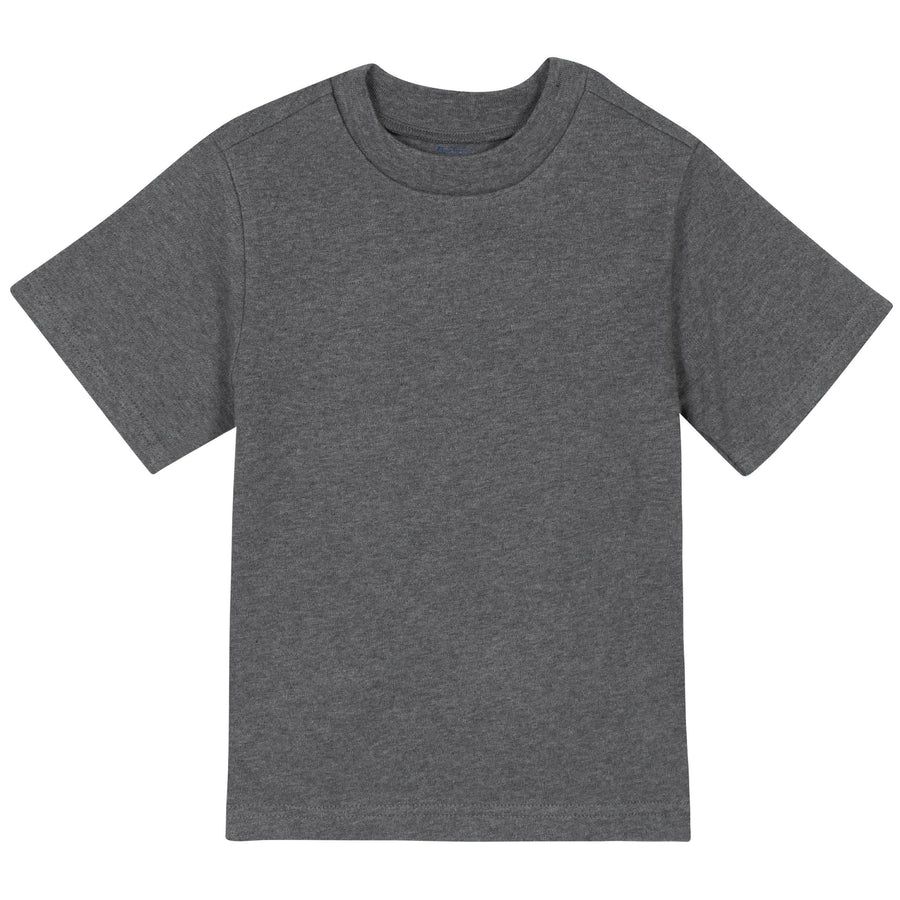 Gerber® Premium Short Sleeve Tee Shirt - Gray-Gerber Childrenswear