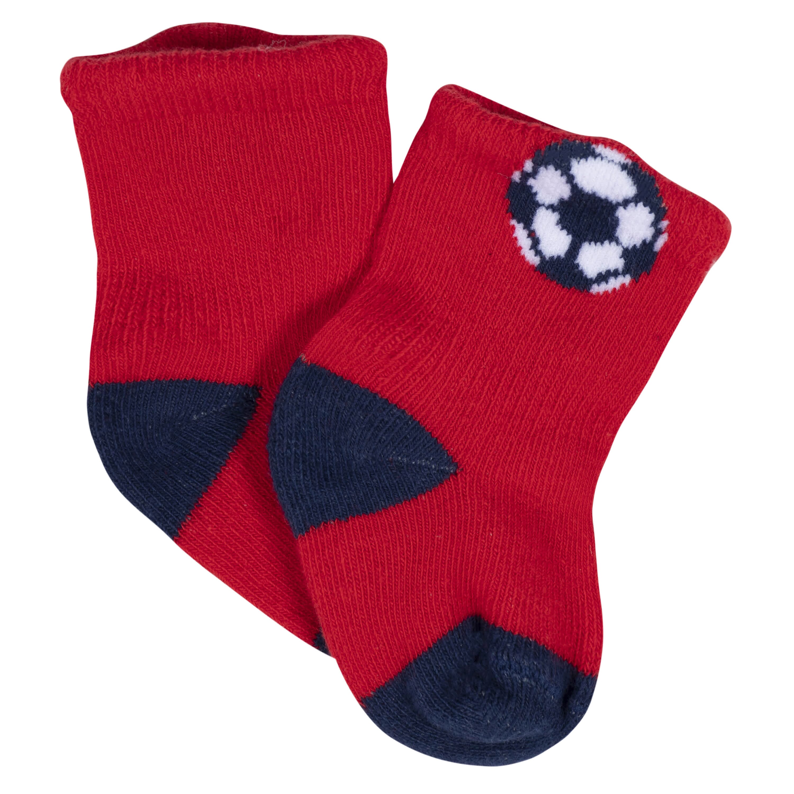 8-Pack Baby Boys Sports Jersey Wiggle Proof® Socks