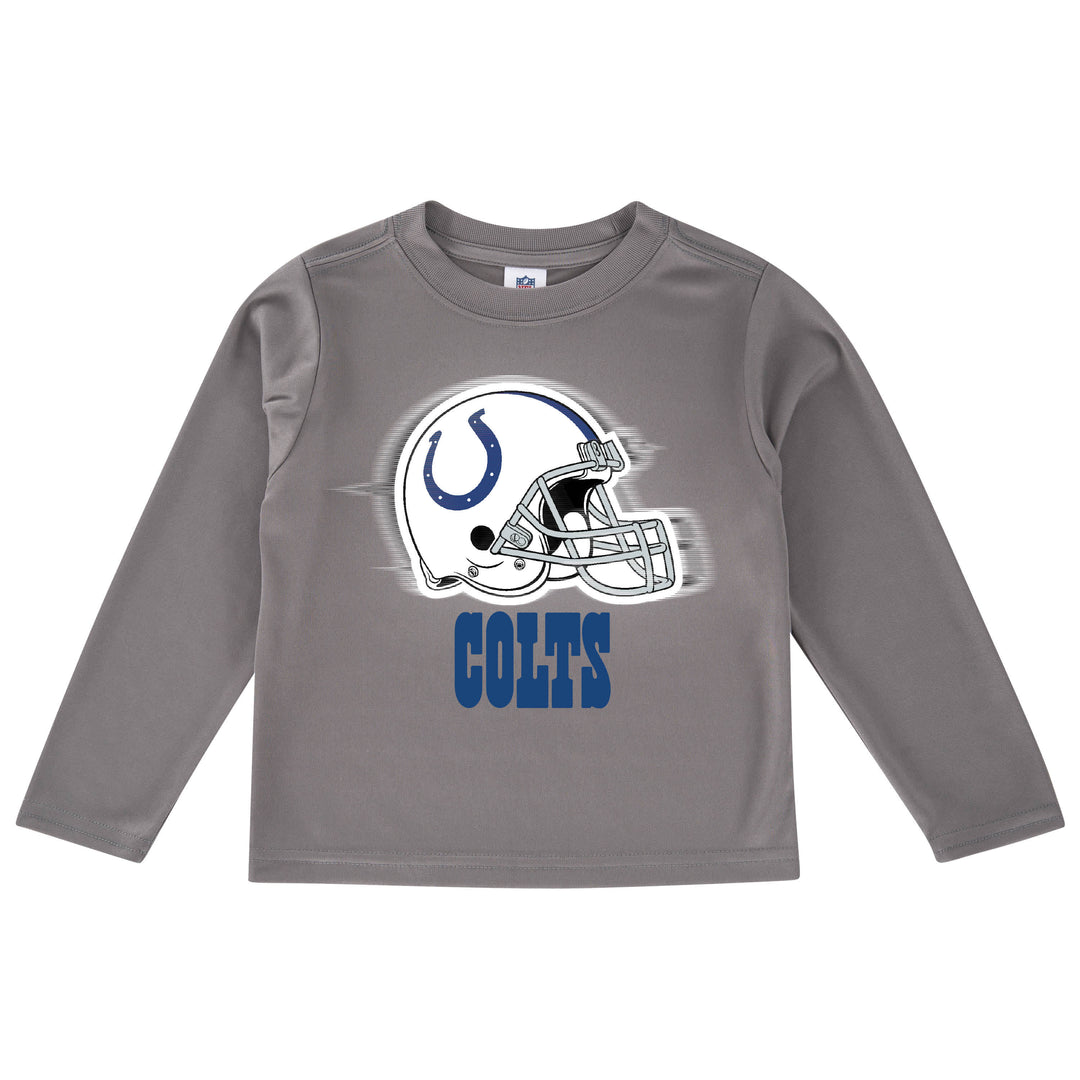 Indianapolis Colts Long Sleeve Logo Tee Shirt-Gerber Childrenswear