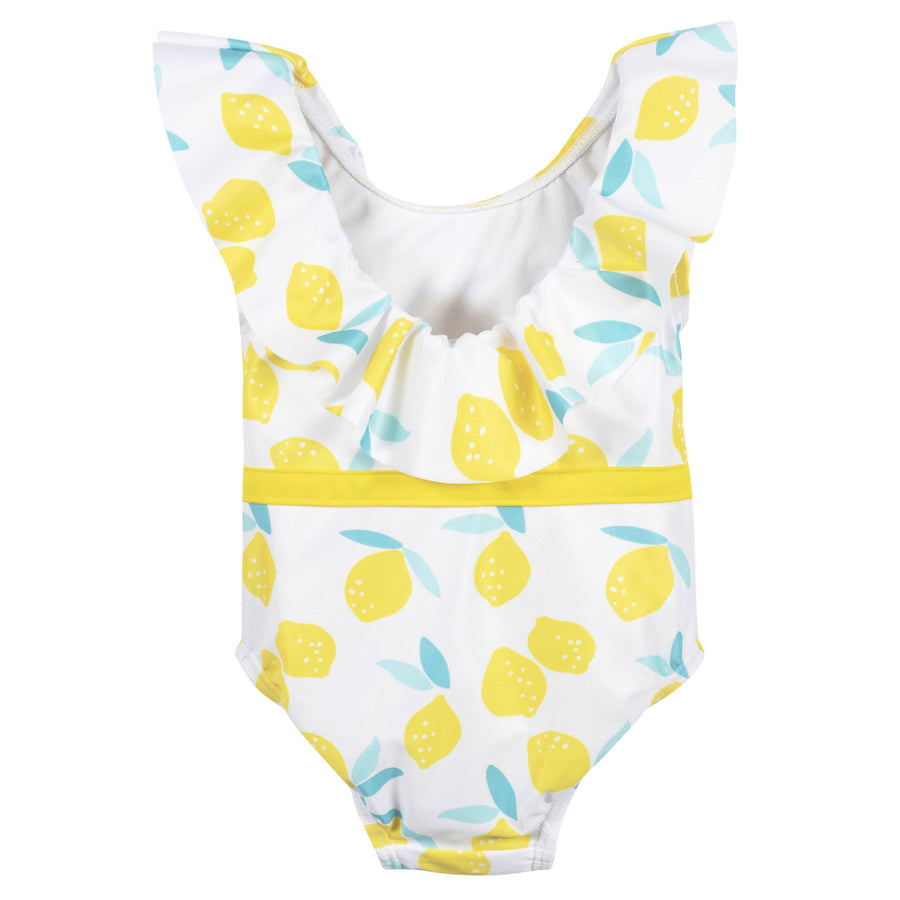 Nature Baby One Piece Bathing Trunks - Lemmony Rose