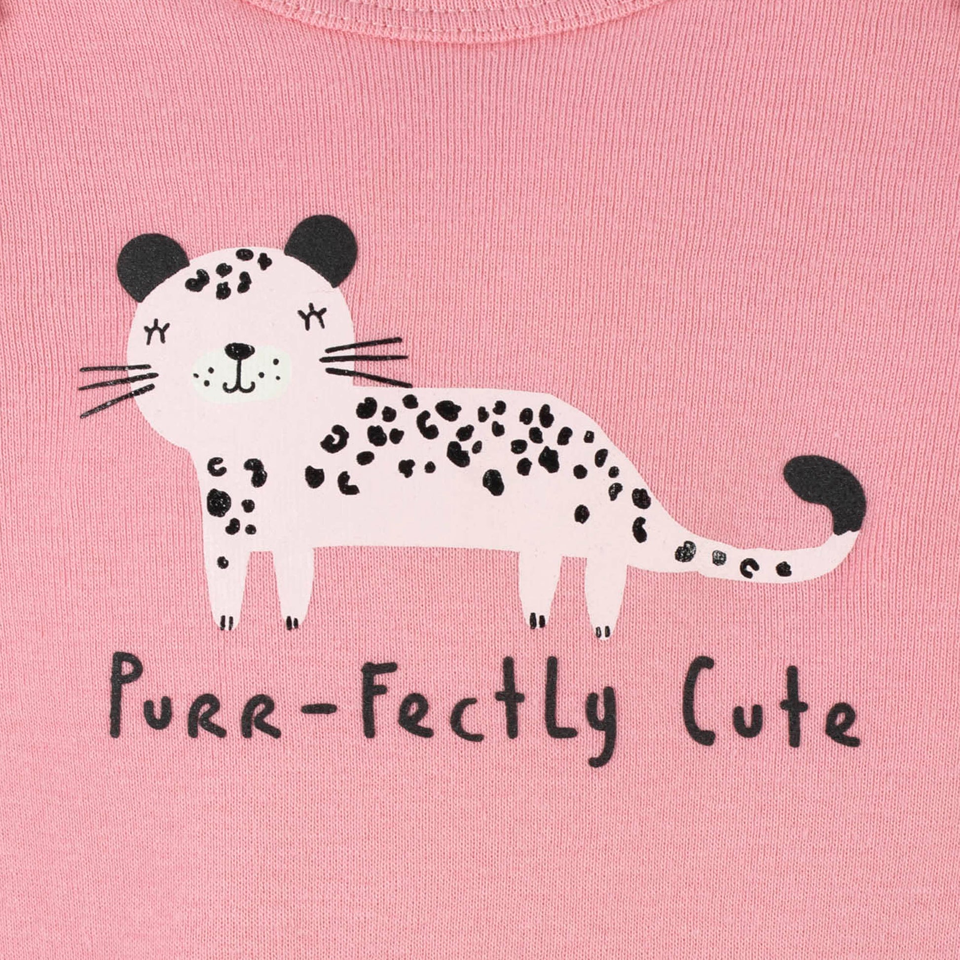 2-Pack Baby Girls Leopard Gowns-Gerber Childrenswear