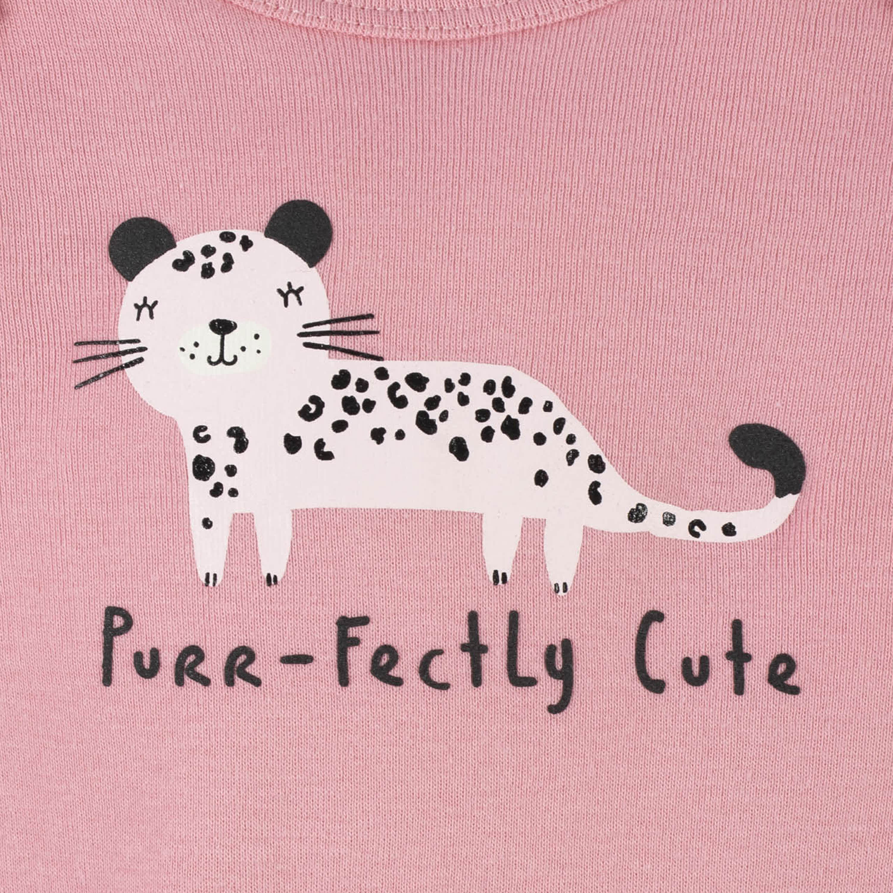 16-Piece Baby Girls Leopard Gown, Mitten, Cap, & Sock Set-Gerber Childrenswear