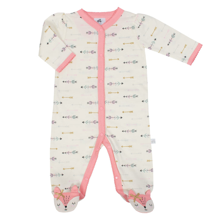Baby Girl Arrow Sleep N' Play-Gerber Childrenswear