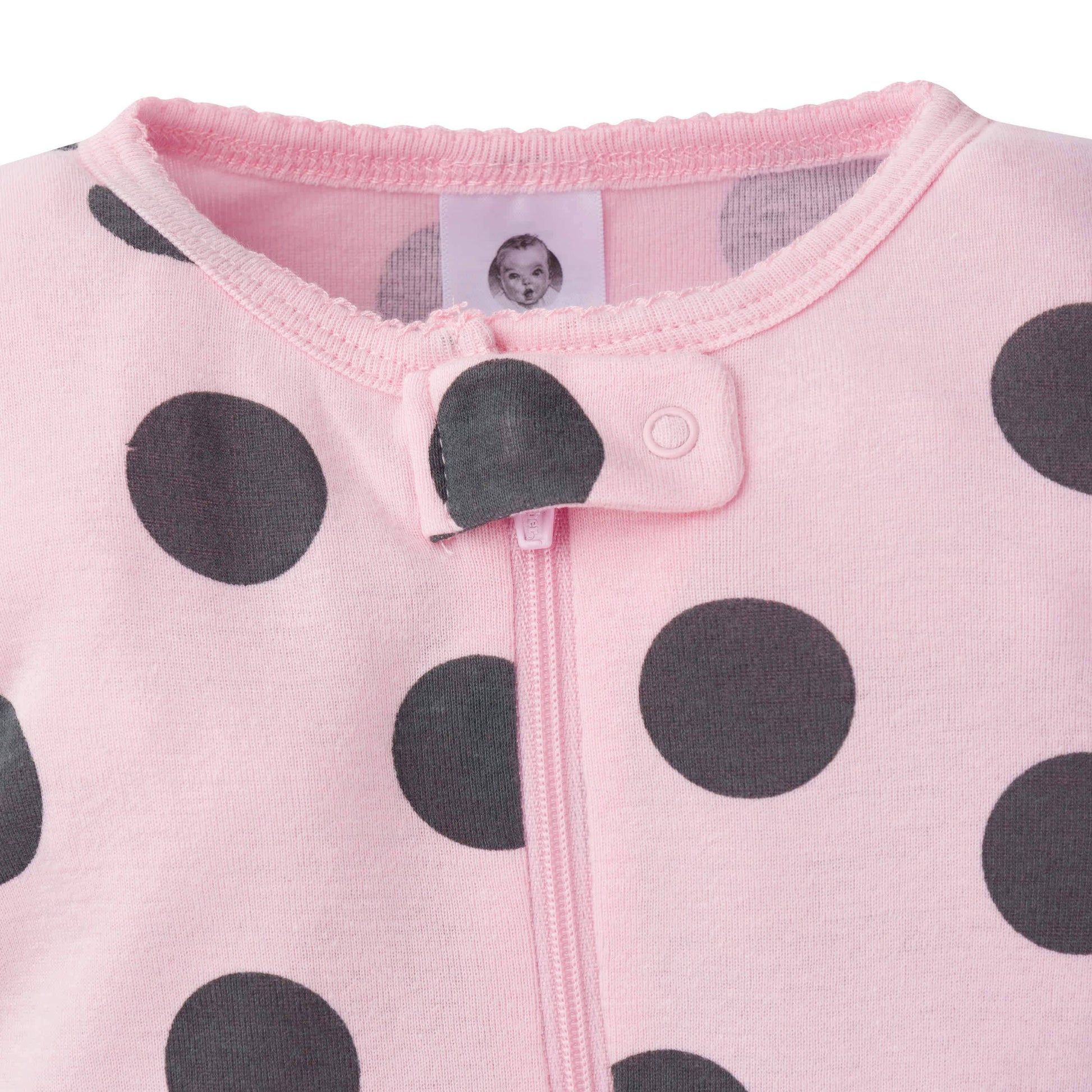 2-Pack Baby & Toddler Girls Bunny Snug Fit Footed Cotton Pajamas-Gerber Childrenswear