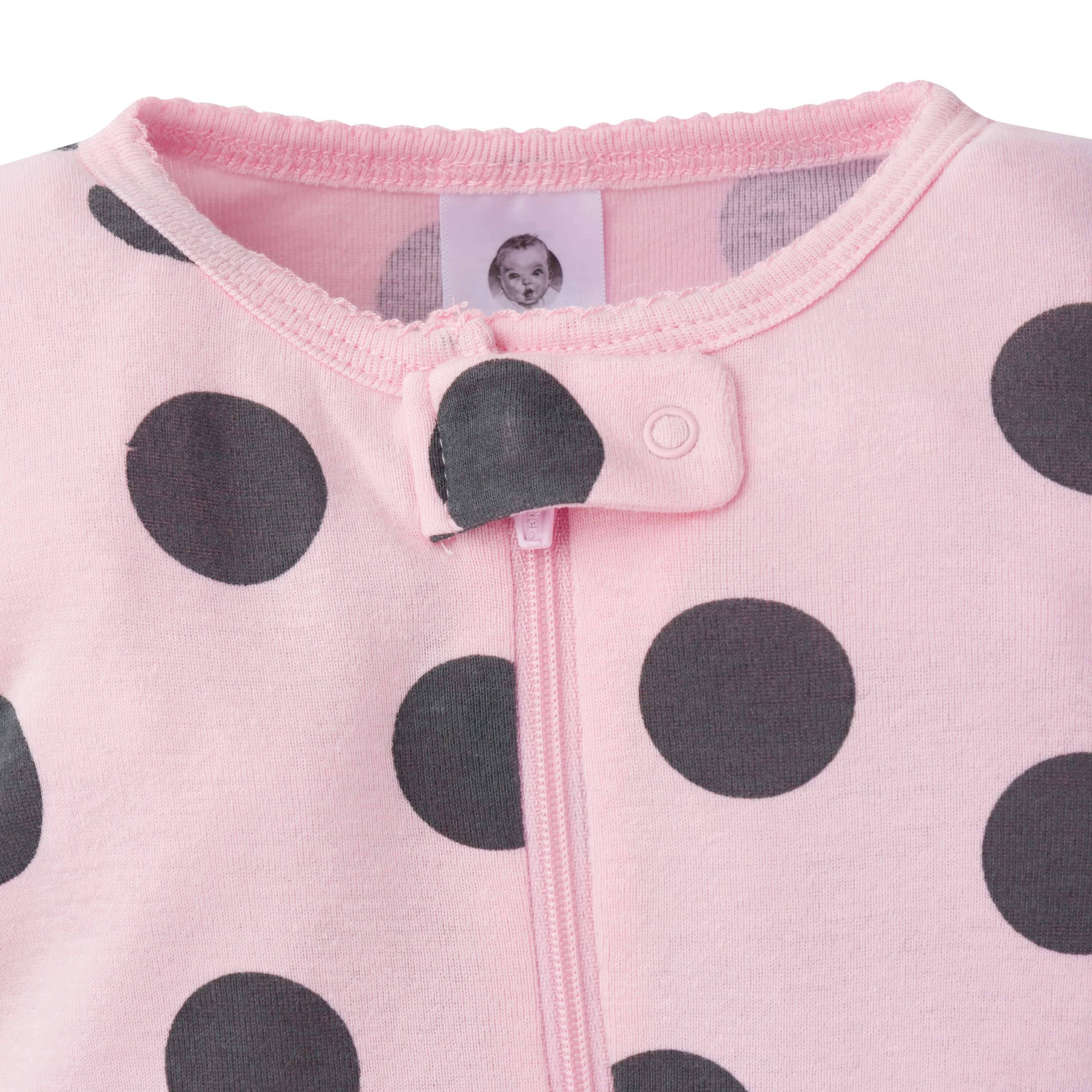 2-Pack Baby & Toddler Girls Bunny Snug Fit Footed Cotton Pajamas-Gerber Childrenswear