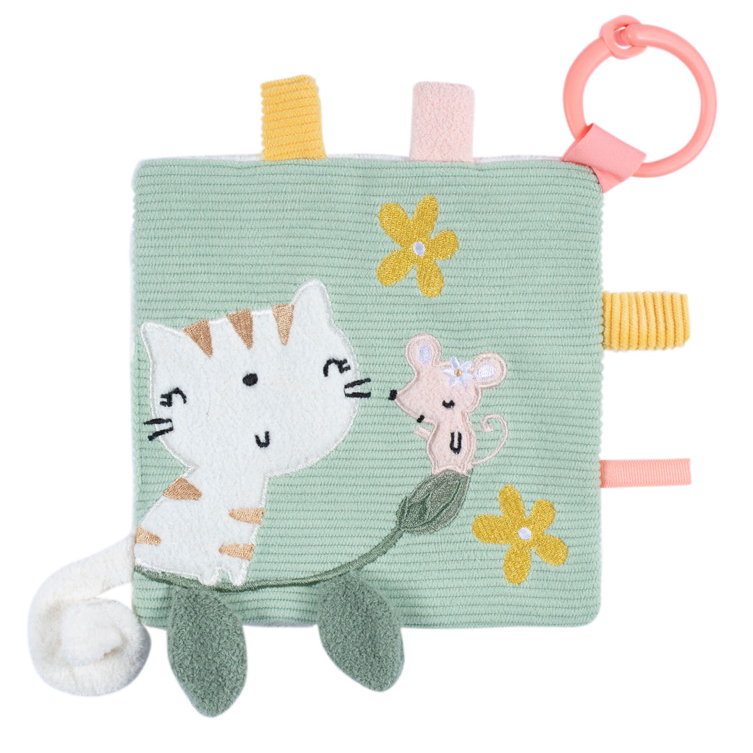 Baby Girls Cat & Mouse Crinkle Toy