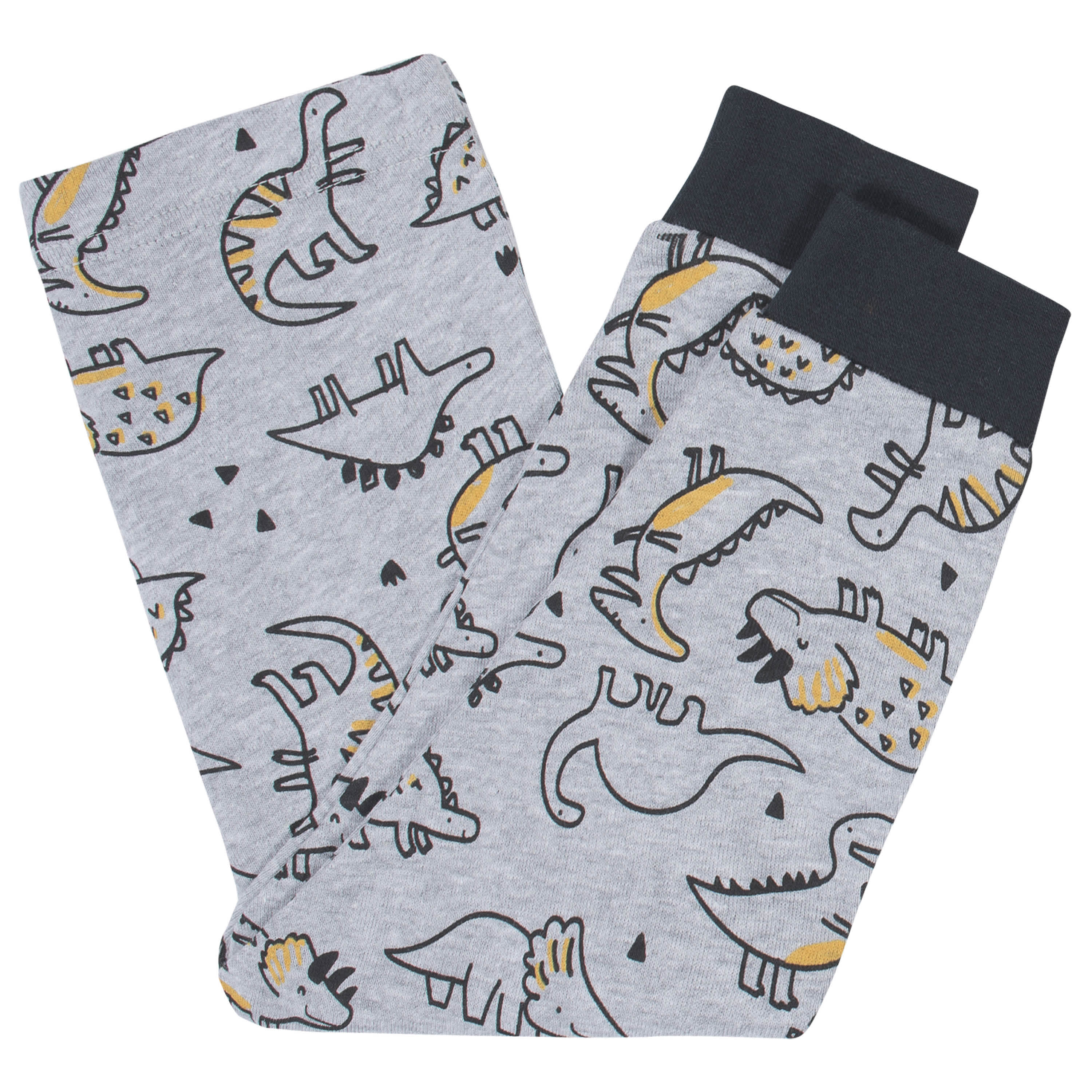 4-Piece Baby & Toddler Boys Dino Snug Fit Cotton Pajamas-Gerber Childrenswear